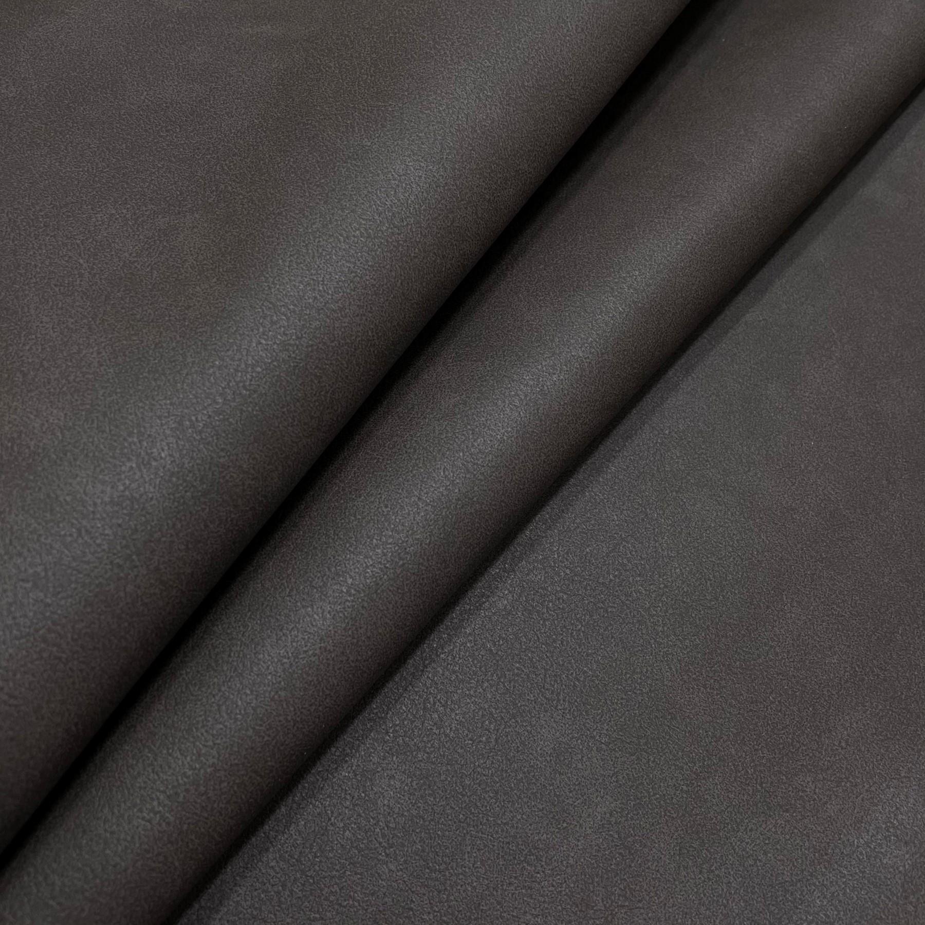 Distressed Mottled Plain Faux Leather Sofa Seating Upholstery Fabric - Picture 15 of 32