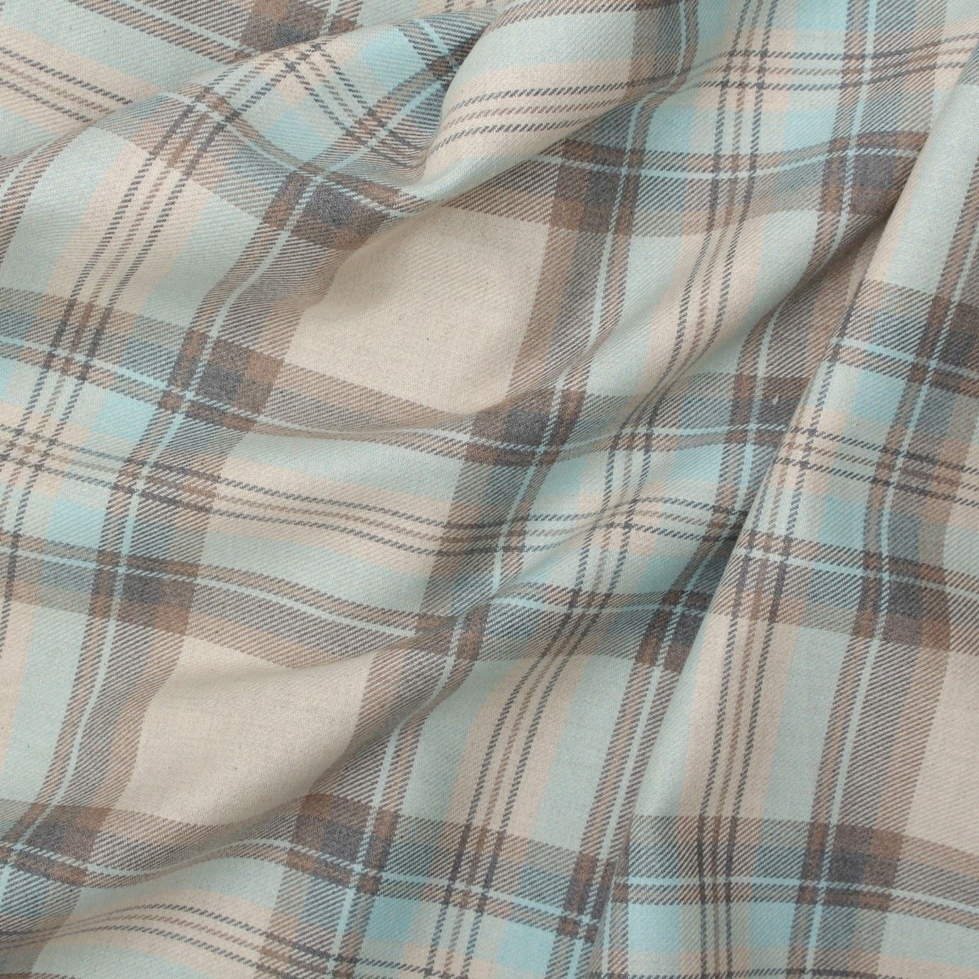 100 COTTON TARTAN CHECK PASTEL PLAID FAUX WOOL SOFA CURTAIN UPHOLSTERY FABRIC eBay