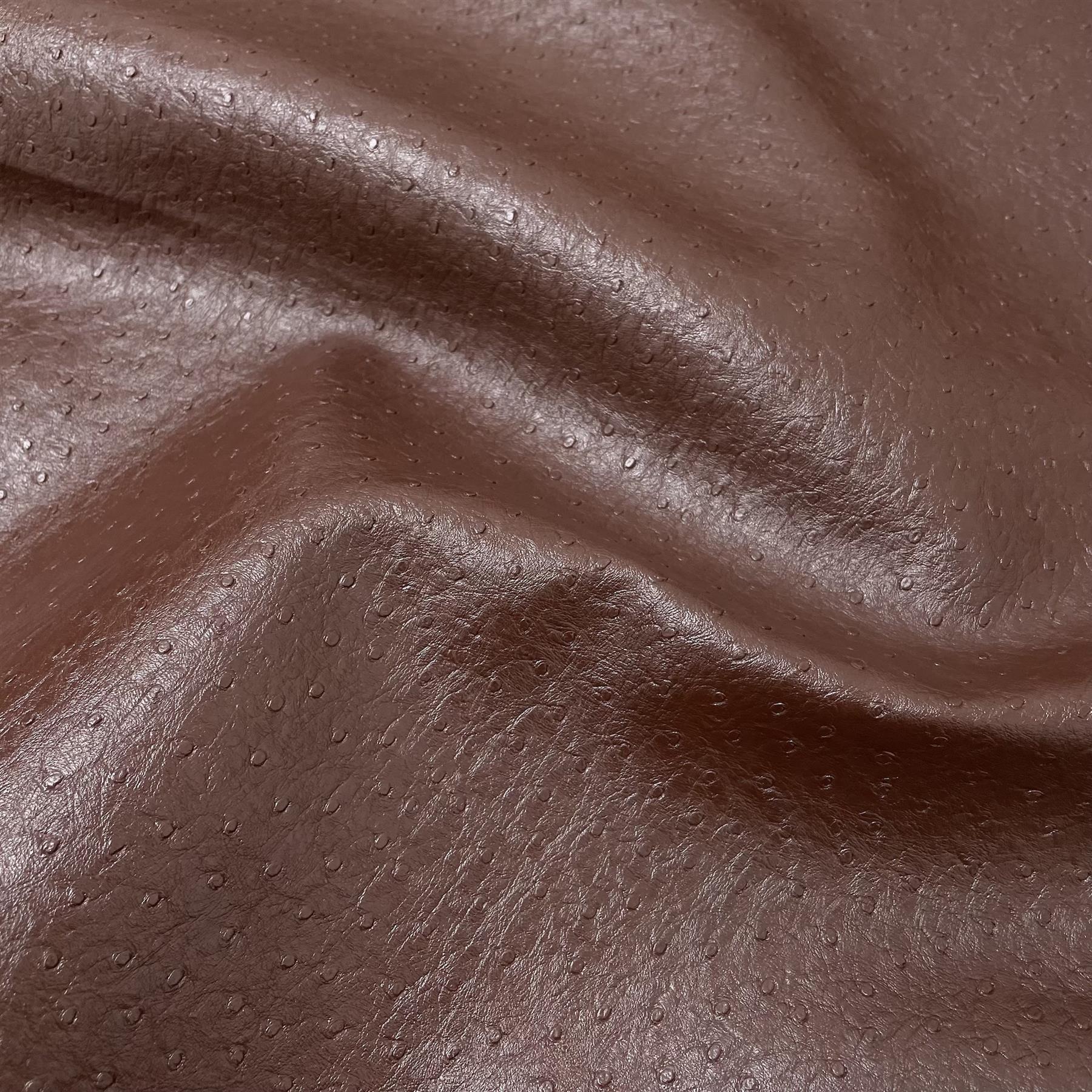 Ostrich Skin Faux Leather Crib 5 Fire Retardant Anti Microbial Upholstery Fabric - Picture 50 of 88