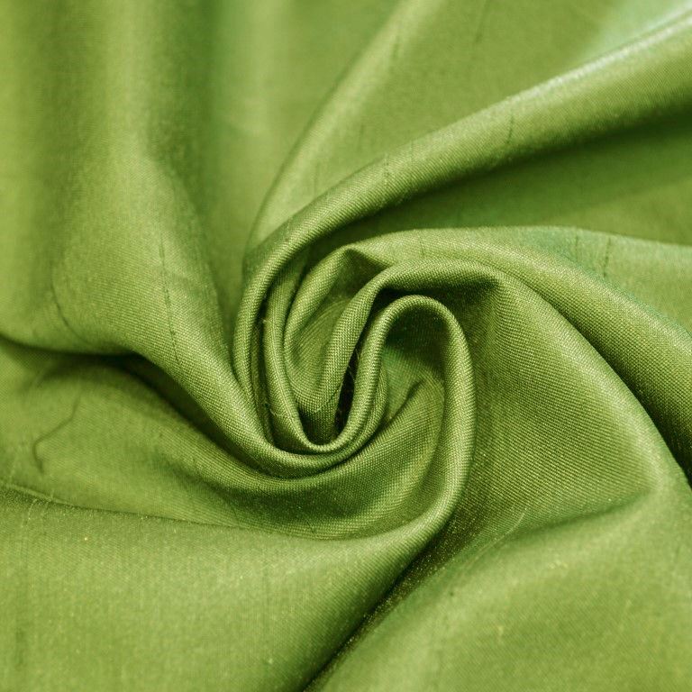 FAUX DUPION RAW SILK CURTAIN POLYESTER SATIN BACK DRESS TWO SIDED