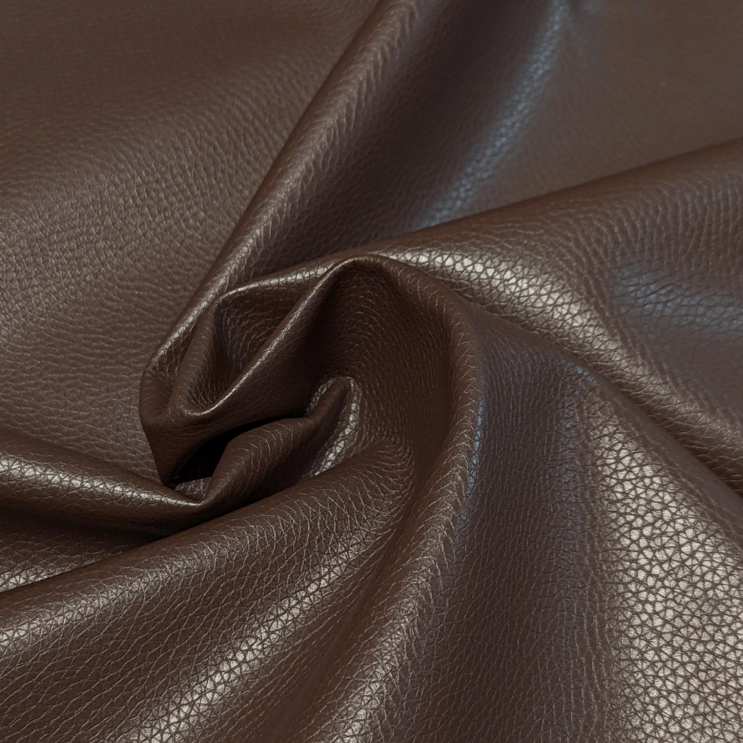 Amarillo Super Soft Faux Leather Fabric 430gsm PU Upholstery - Picture 7 of 50