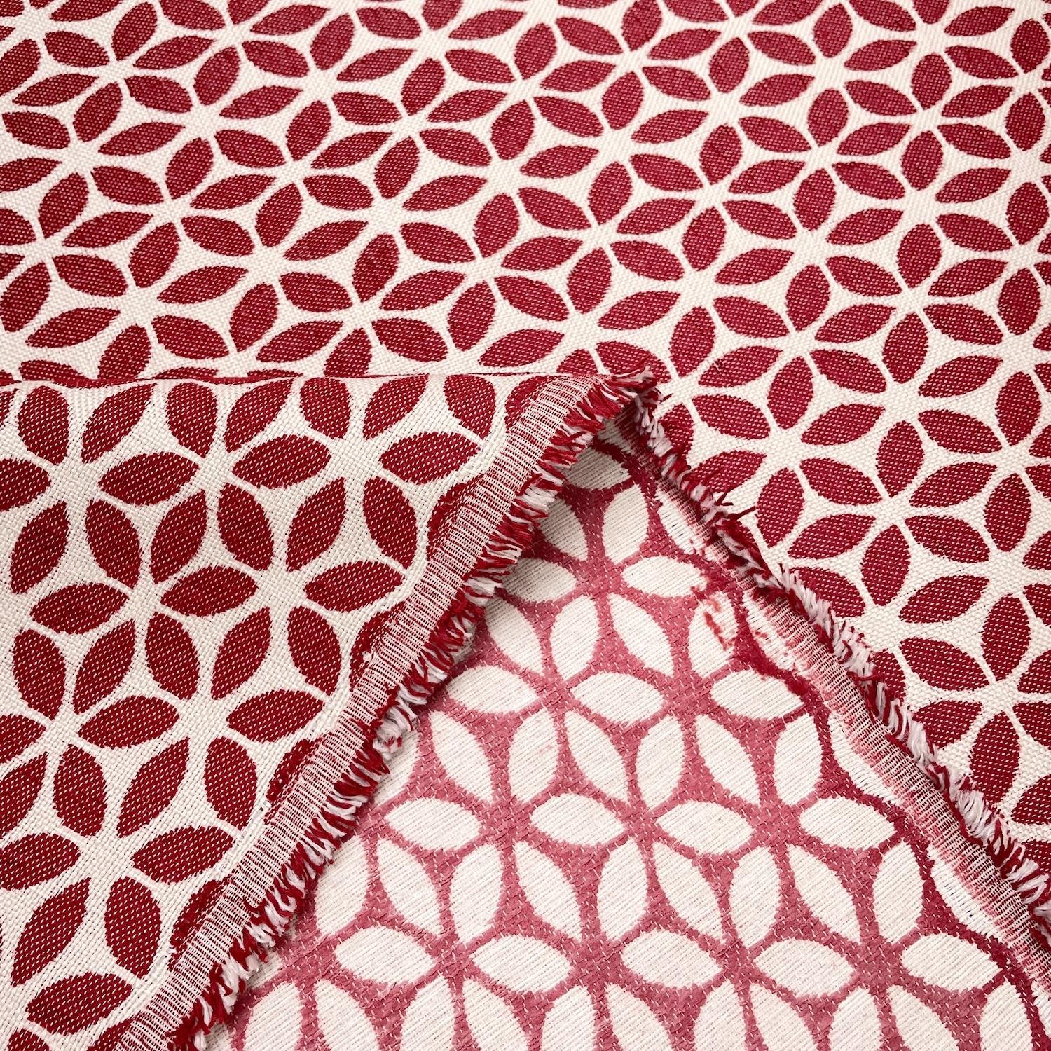 Balham Geometric Fire Retardant Woven Heavy Furnishing Upholstery Fabric - Picture 18 of 23