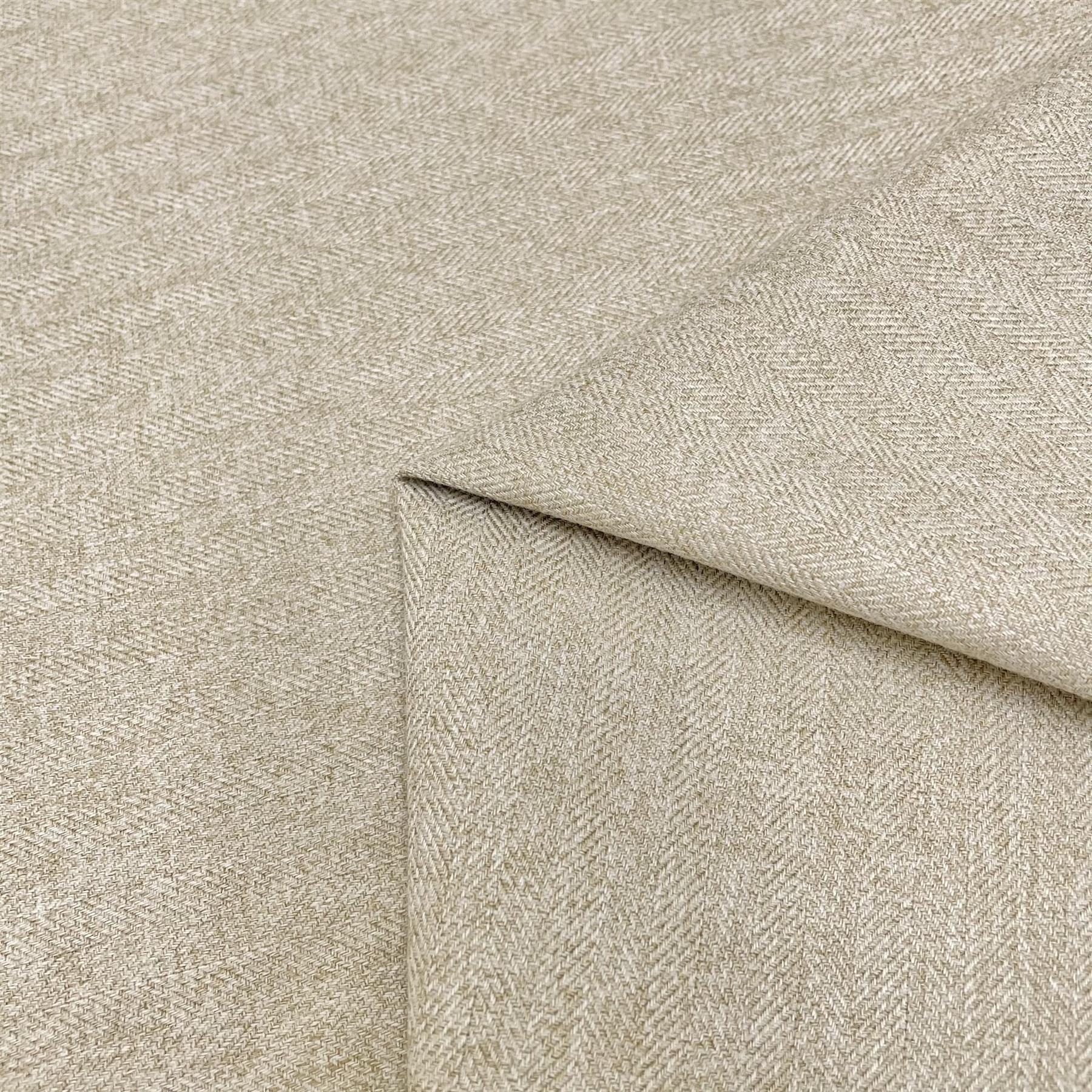 Fire Retardant Rustic Tweed Faux Wool Look Chevron Woven Upholstery Fabric - Picture 22 of 57