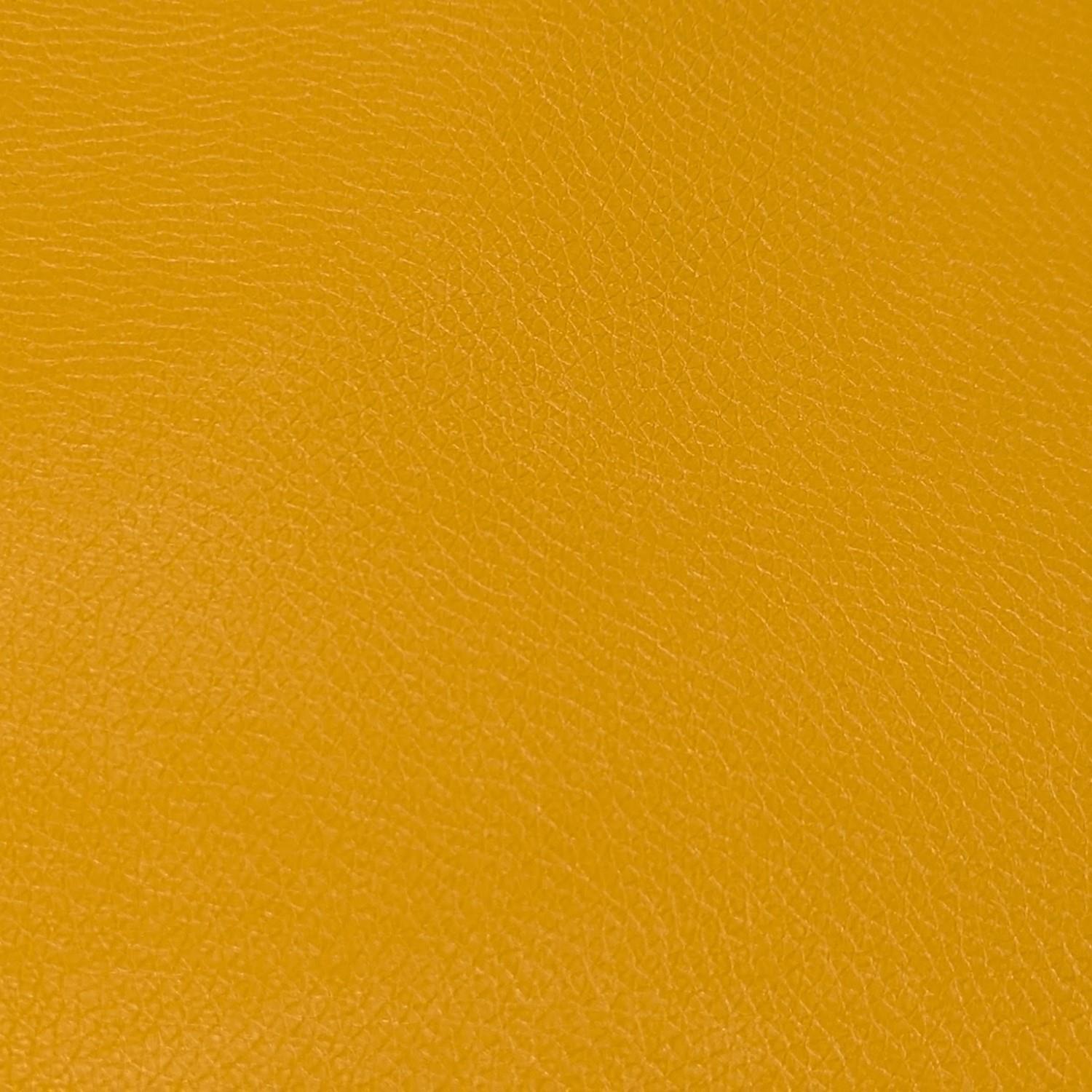 Amarillo Super Soft Faux Leather Fabric 430gsm PU Upholstery - Picture 24 of 50