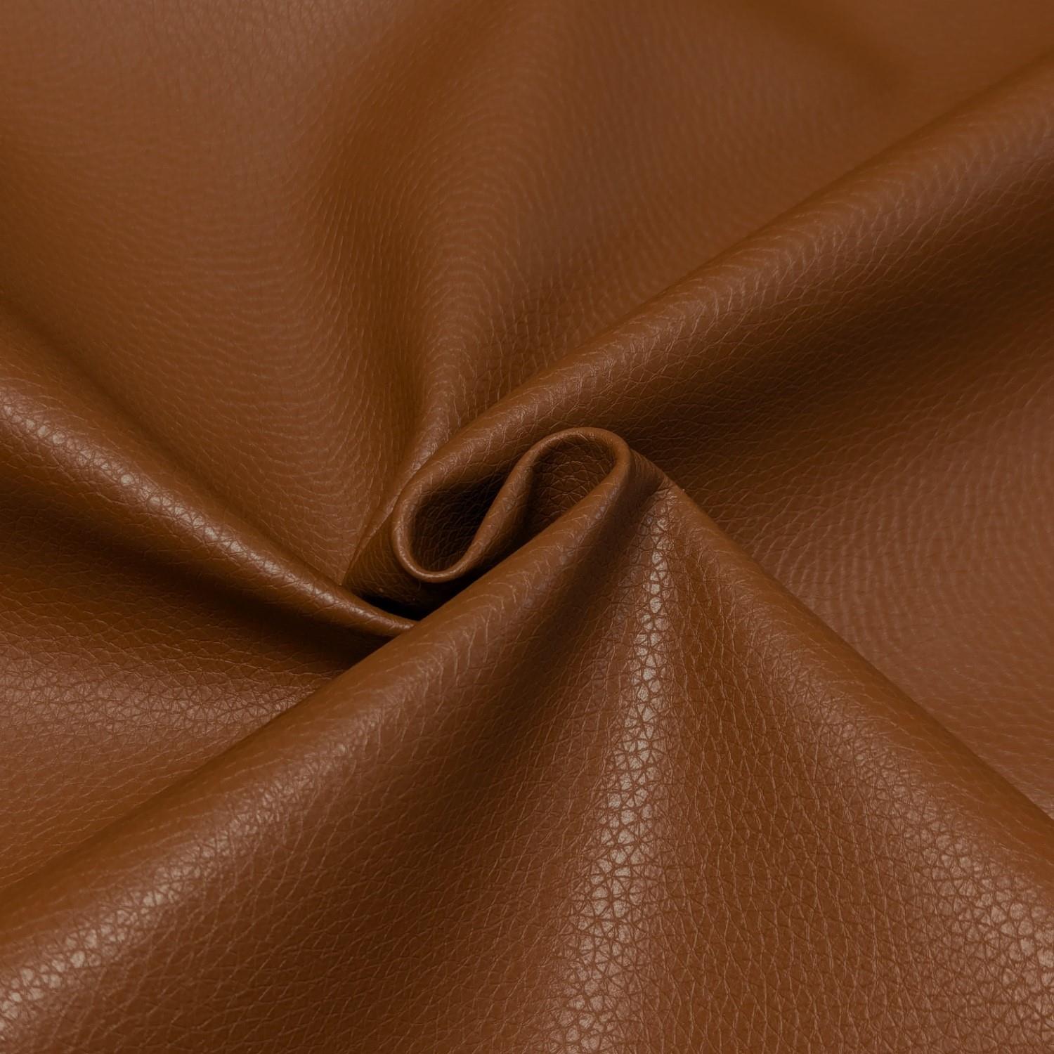 Amarillo Super Soft Faux Leather Fabric 430gsm PU Upholstery - Picture 42 of 50