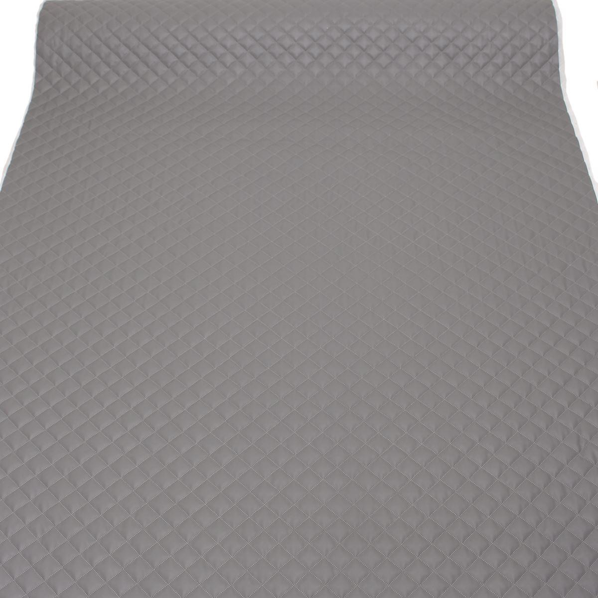 Quilted leather Diamond Padded Cushion Faux Leather Interior Upholstery