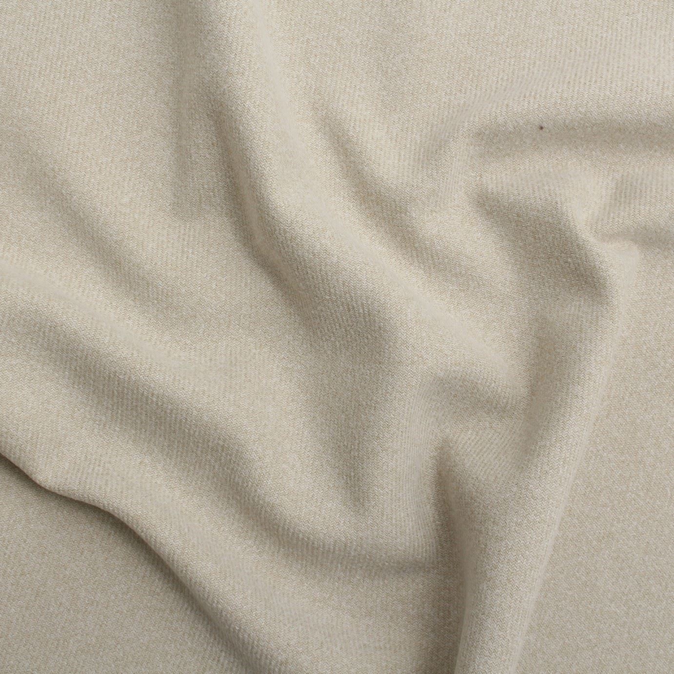 TRADITIONAL TWILL WEAVE SOFT PLAIN FURNISHING COTTON FAUX WOOL