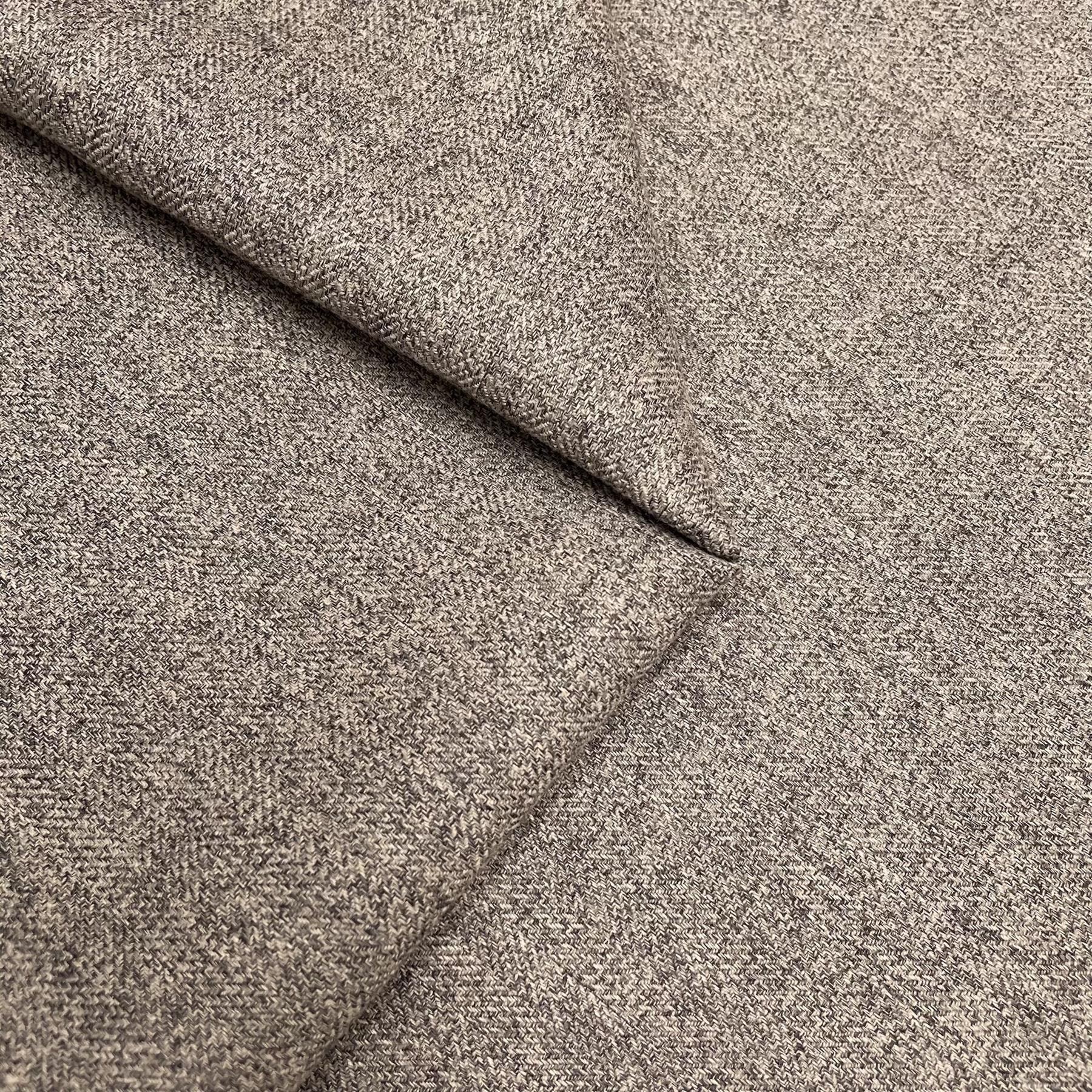 Fire Retardant Rustic Tweed Faux Wool Look Chevron Woven Upholstery Fabric - Picture 42 of 57