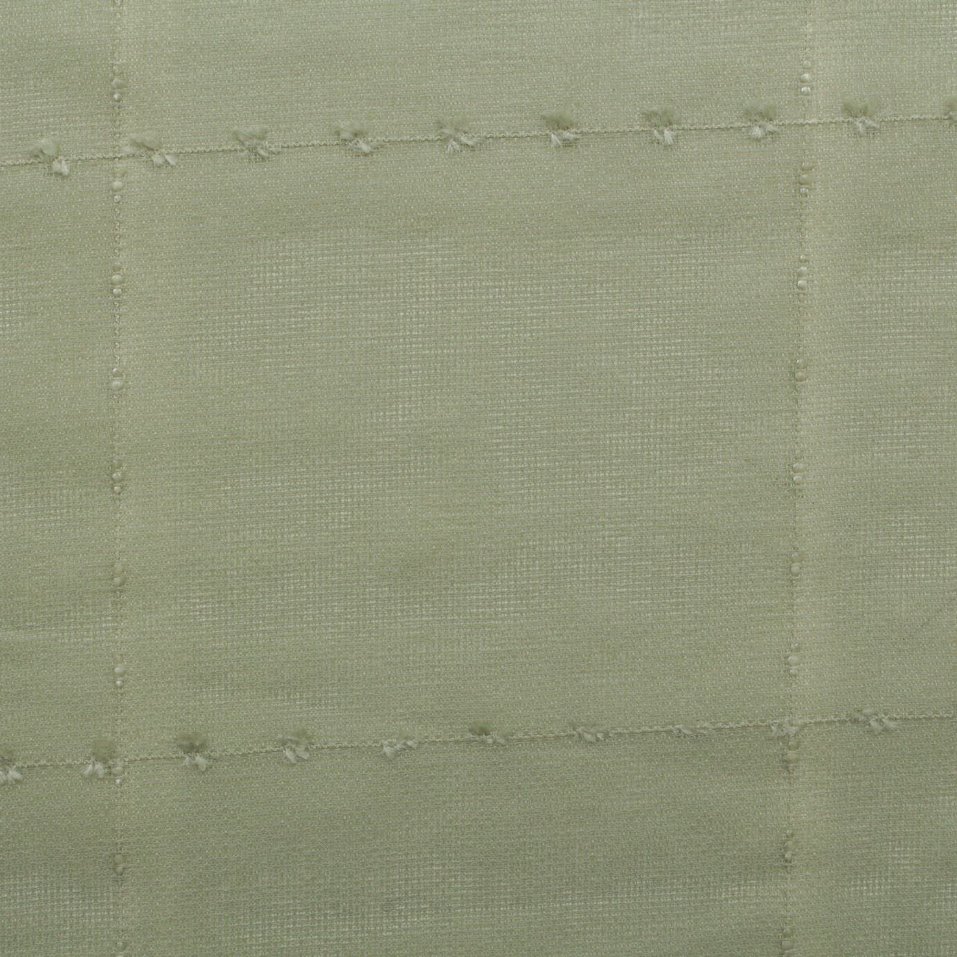 Embroidered Square Check Curtain Netting Voile Kitchen Mesh Window Fabric - Picture 2 of 38