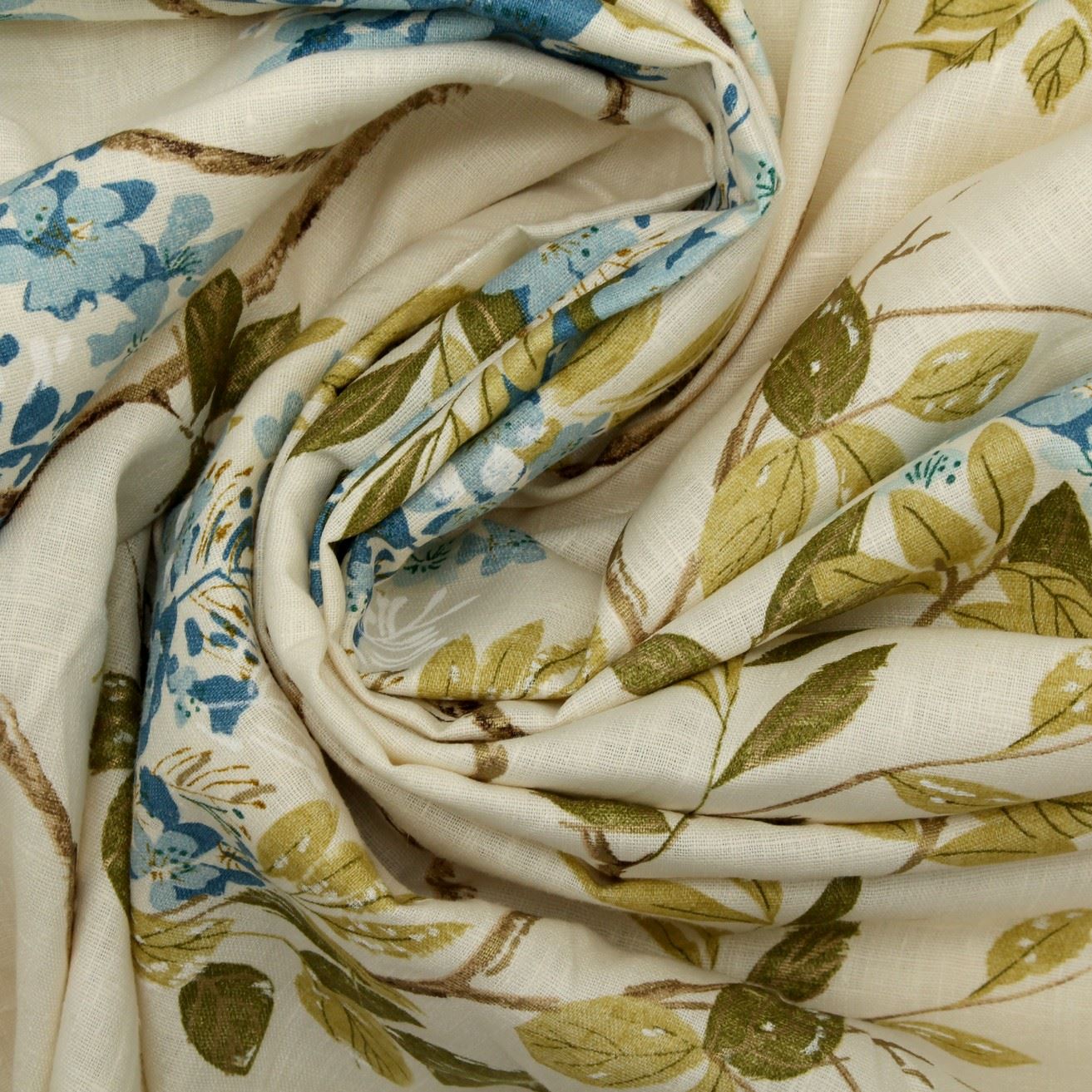 HARLEQUIN DESIGNER COTTON JUTE FLORAL HEAVY PRINTS CURTAIN UPHOLSTERY