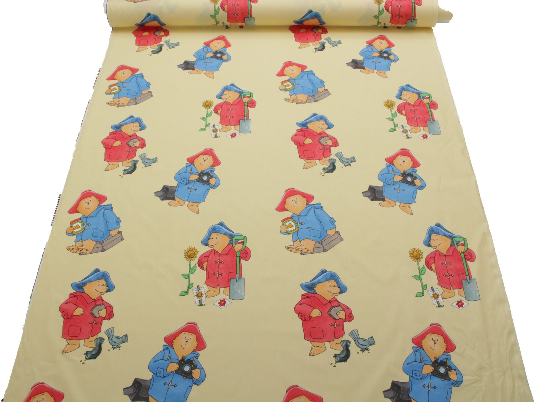 Licensed Paddington Bear 100 Cotton Print Children's Furnishing