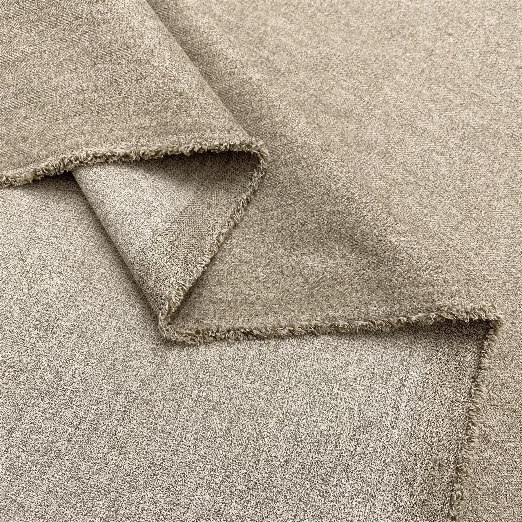 Fire Retardant Rustic Tweed Faux Wool Look Chevron Woven Upholstery Fabric - Picture 46 of 57
