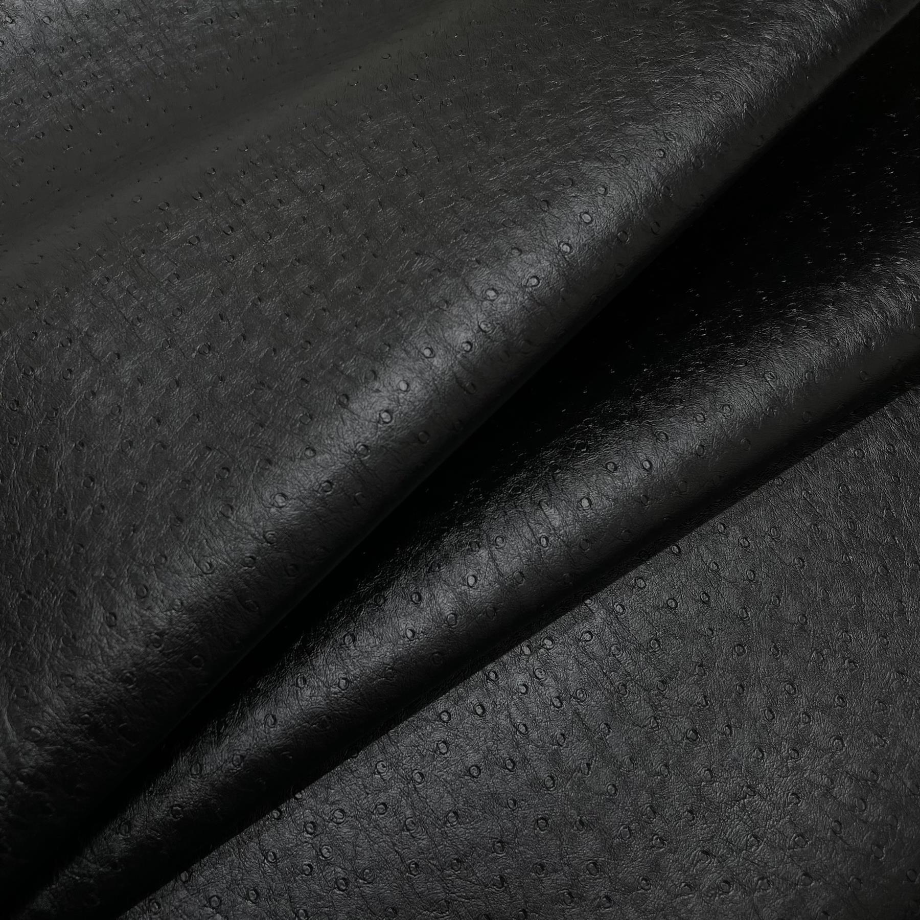 Ostrich Skin Faux Leather Crib 5 Fire Retardant Anti Microbial Upholstery Fabric - Picture 9 of 88