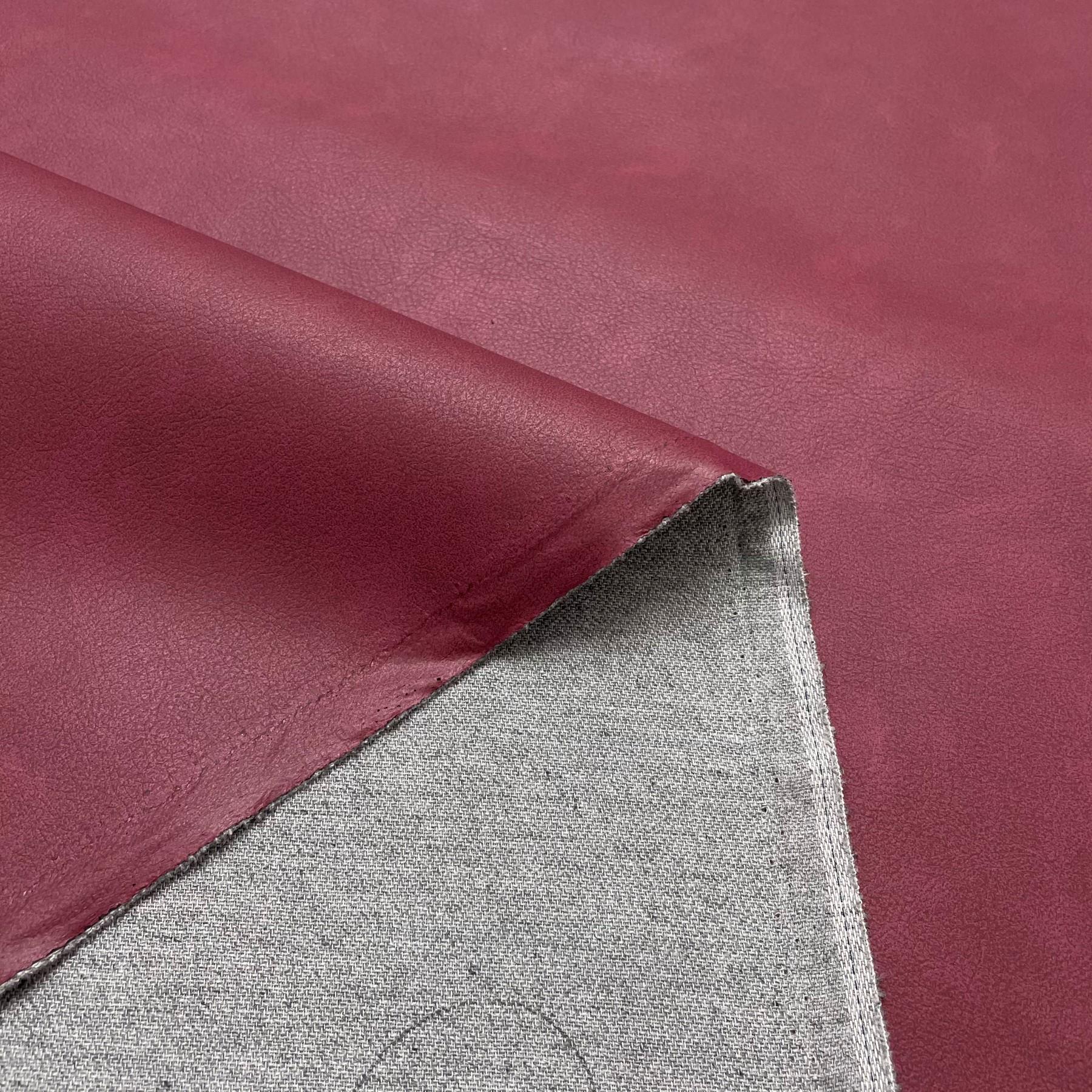 Distressed Mottled Plain Faux Leather Sofa Seating Upholstery Fabric - Picture 27 of 32