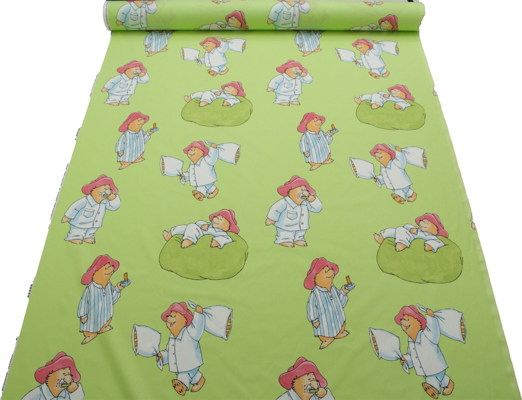 Licensed Paddington Bear 100 Cotton Print Children's Furnishing