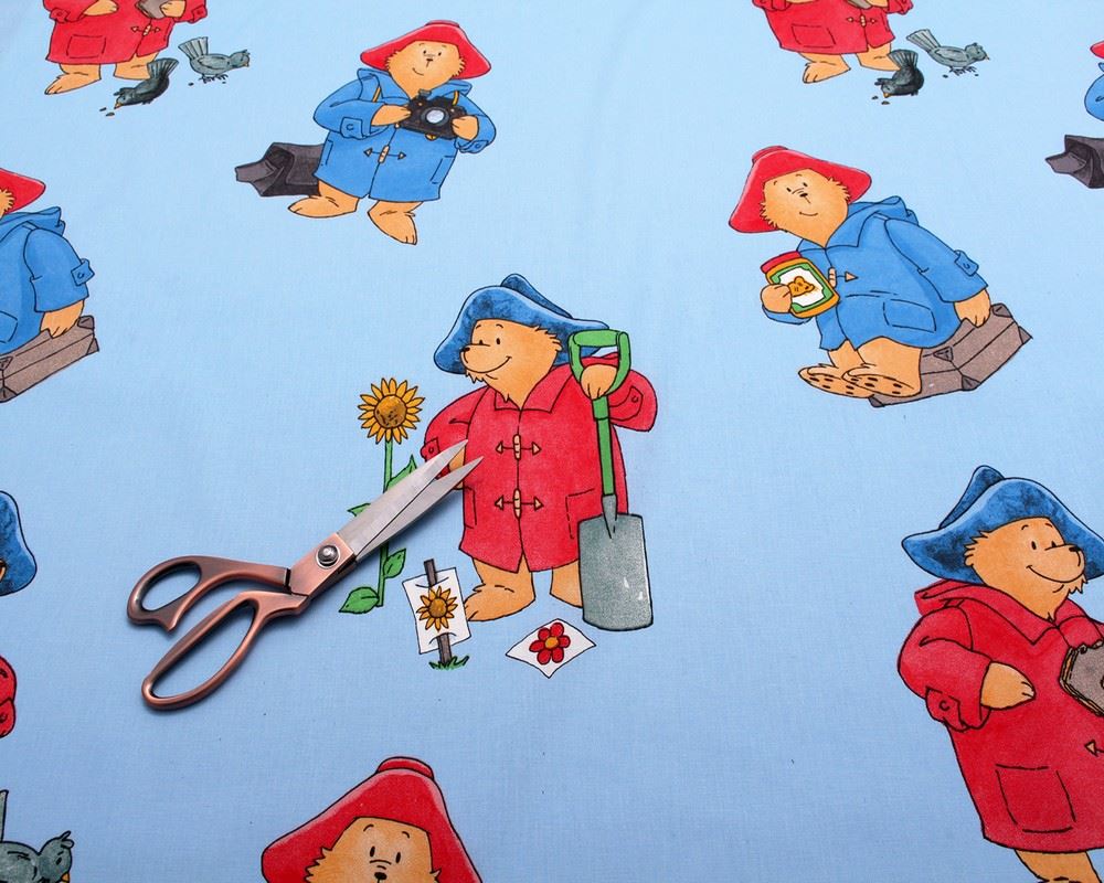 Licensed Paddington Bear 100 Cotton Print Children's Furnishing
