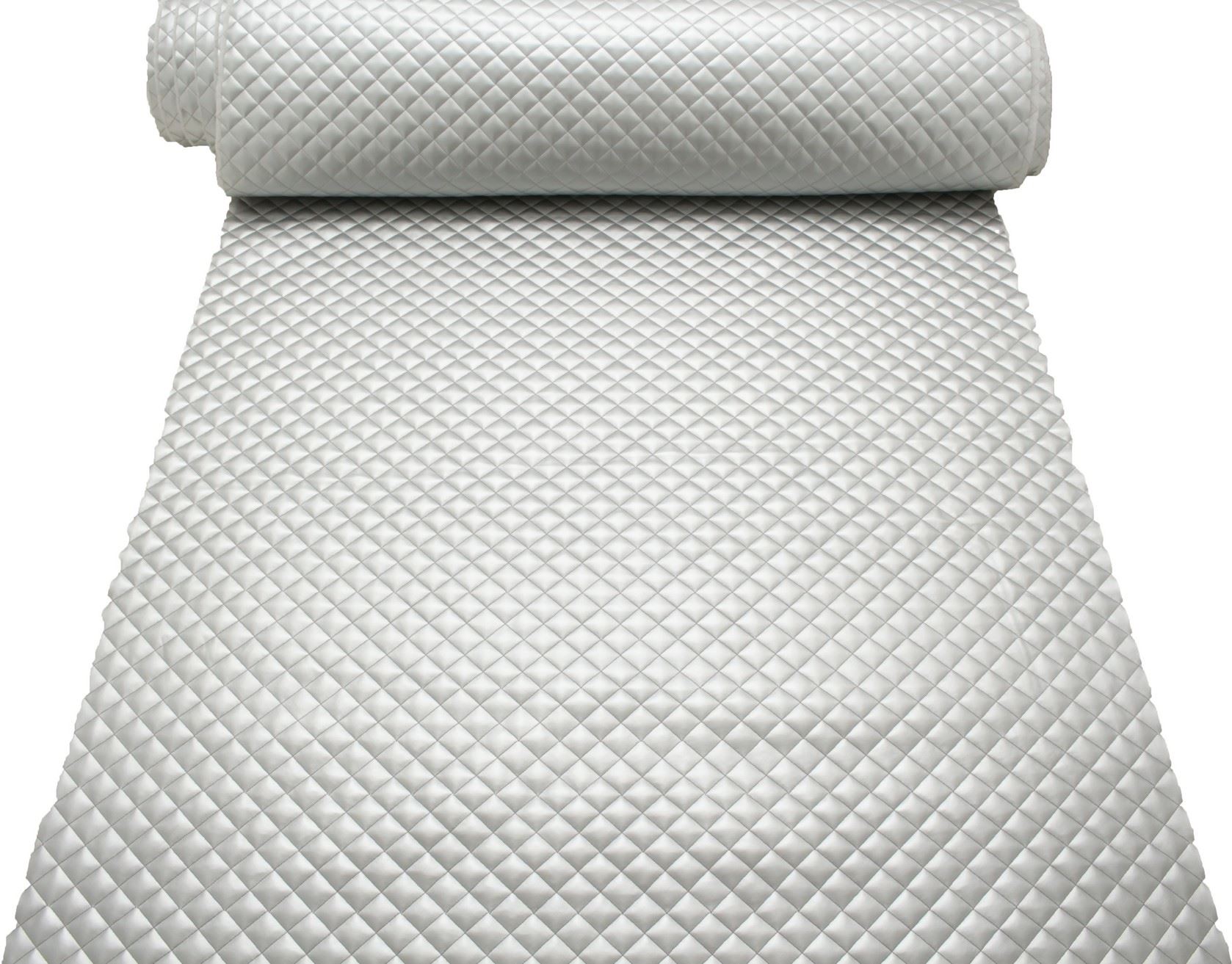 Quilted leather Diamond Padded Cushion Faux Leather Interior Upholstery