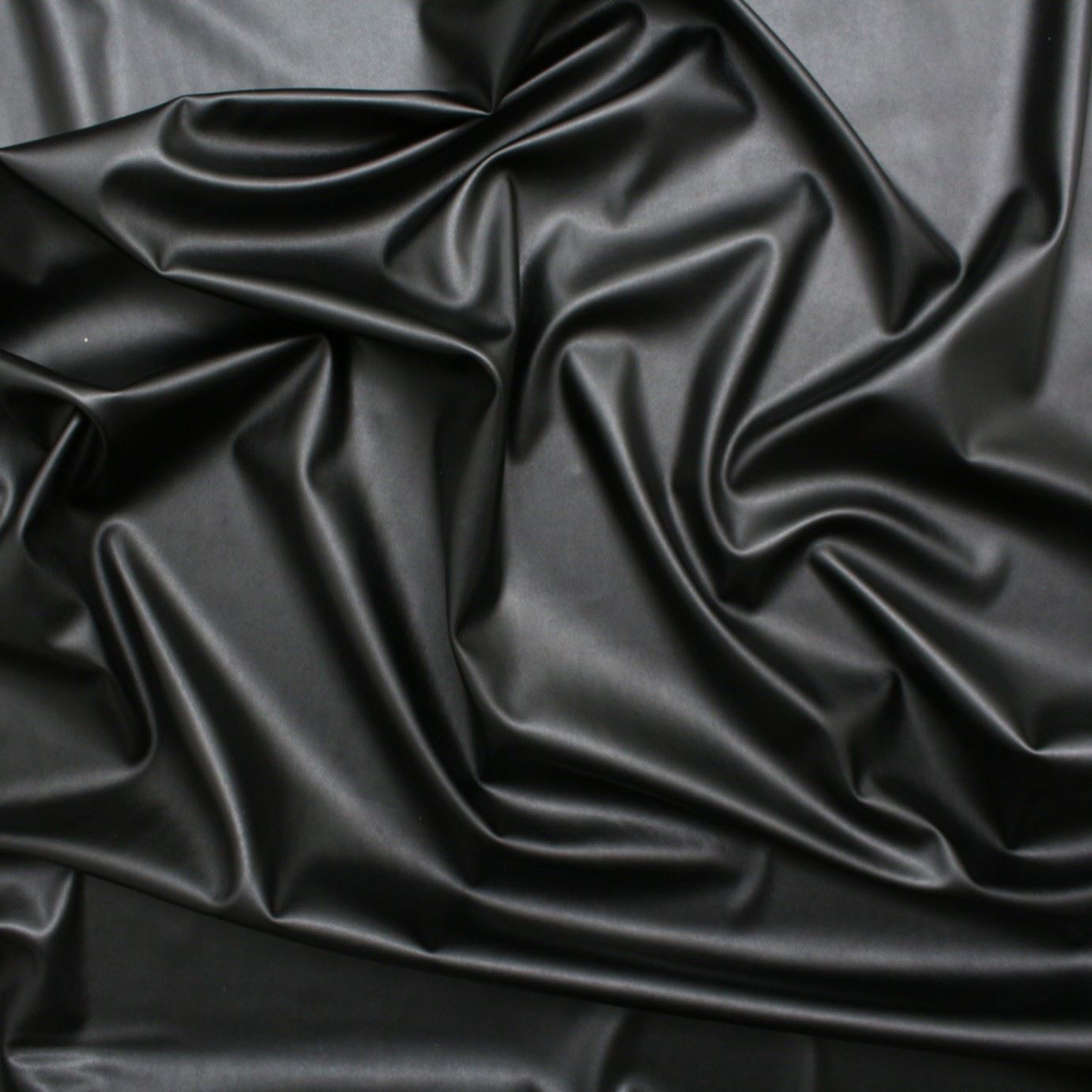 Faux Leather Dress Making Clothing Leatherette Lycra Stretch Fabric PVC