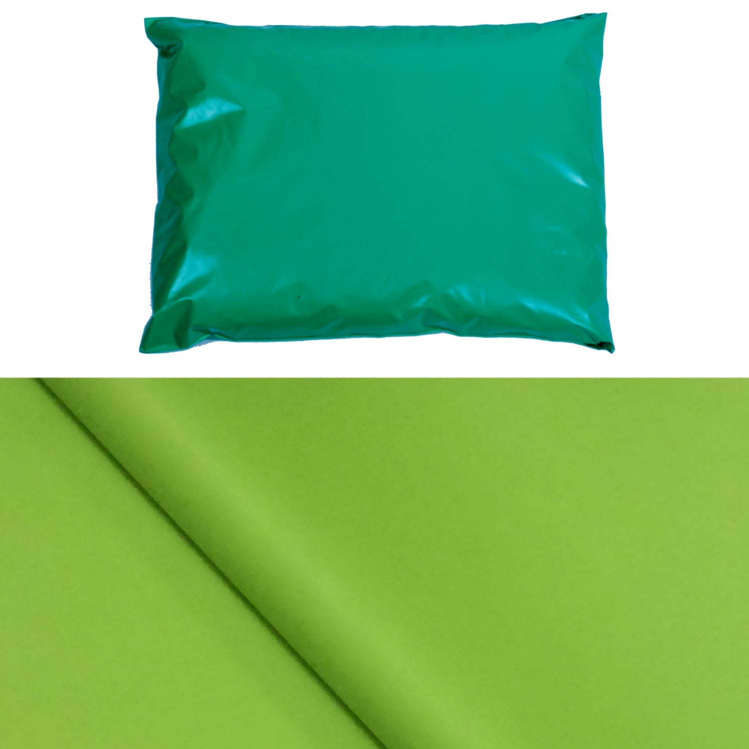 Coloured Tissue Paper & Mailing Bag Mix Pack Polythene Post Gift