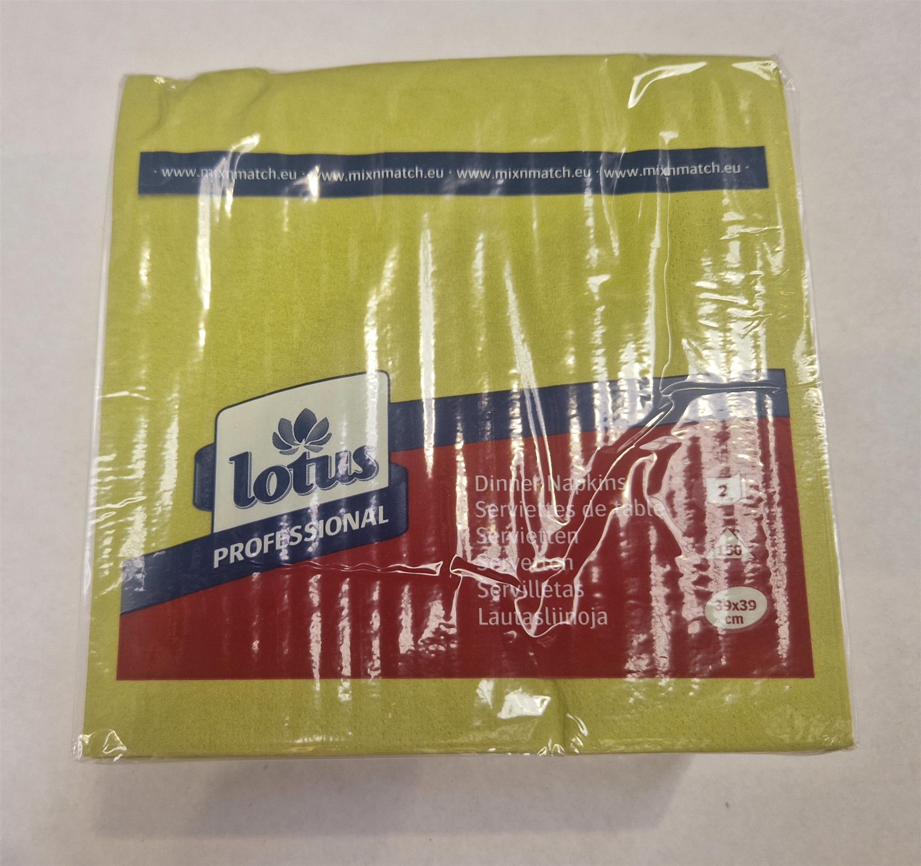 Paper Napkins Serviettes Disposable Tissue Recyclable 2 Ply 33/40cm Party