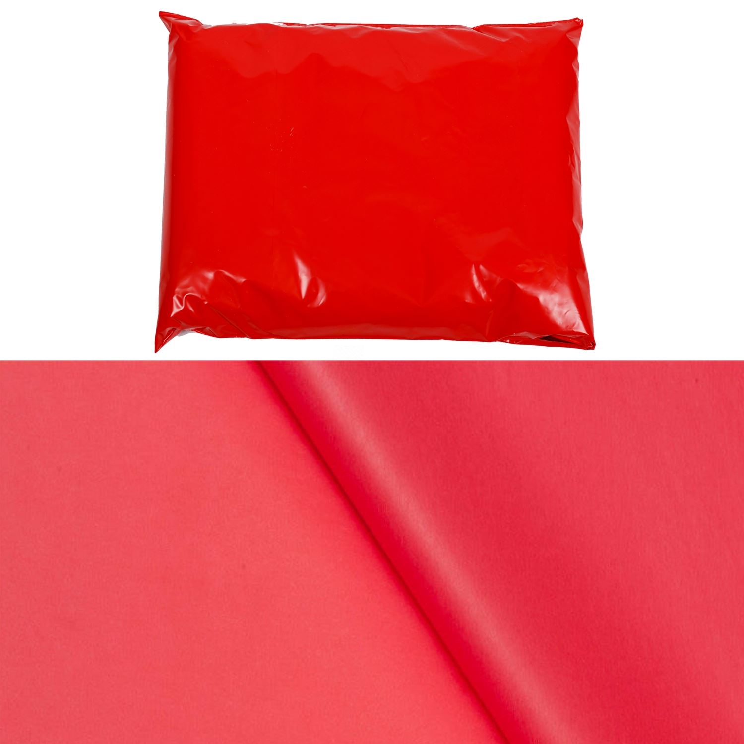 Coloured Tissue Paper & Mailing Bag Mix Pack Polythene Post Gift