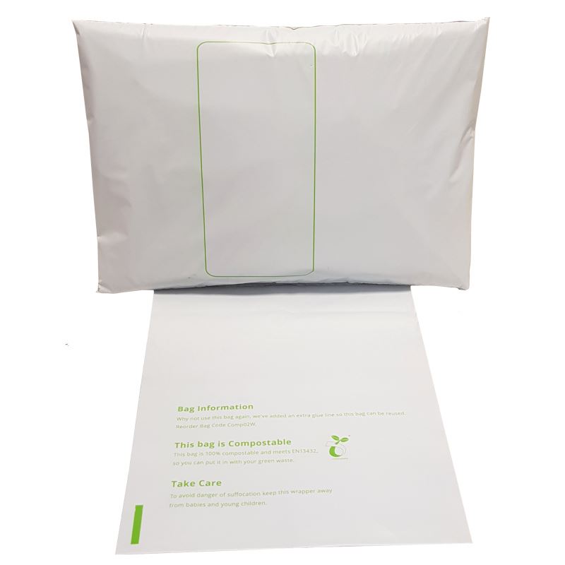 Compostable Mailing Bags 100 Biodegradable Eco Plant Starch Packing