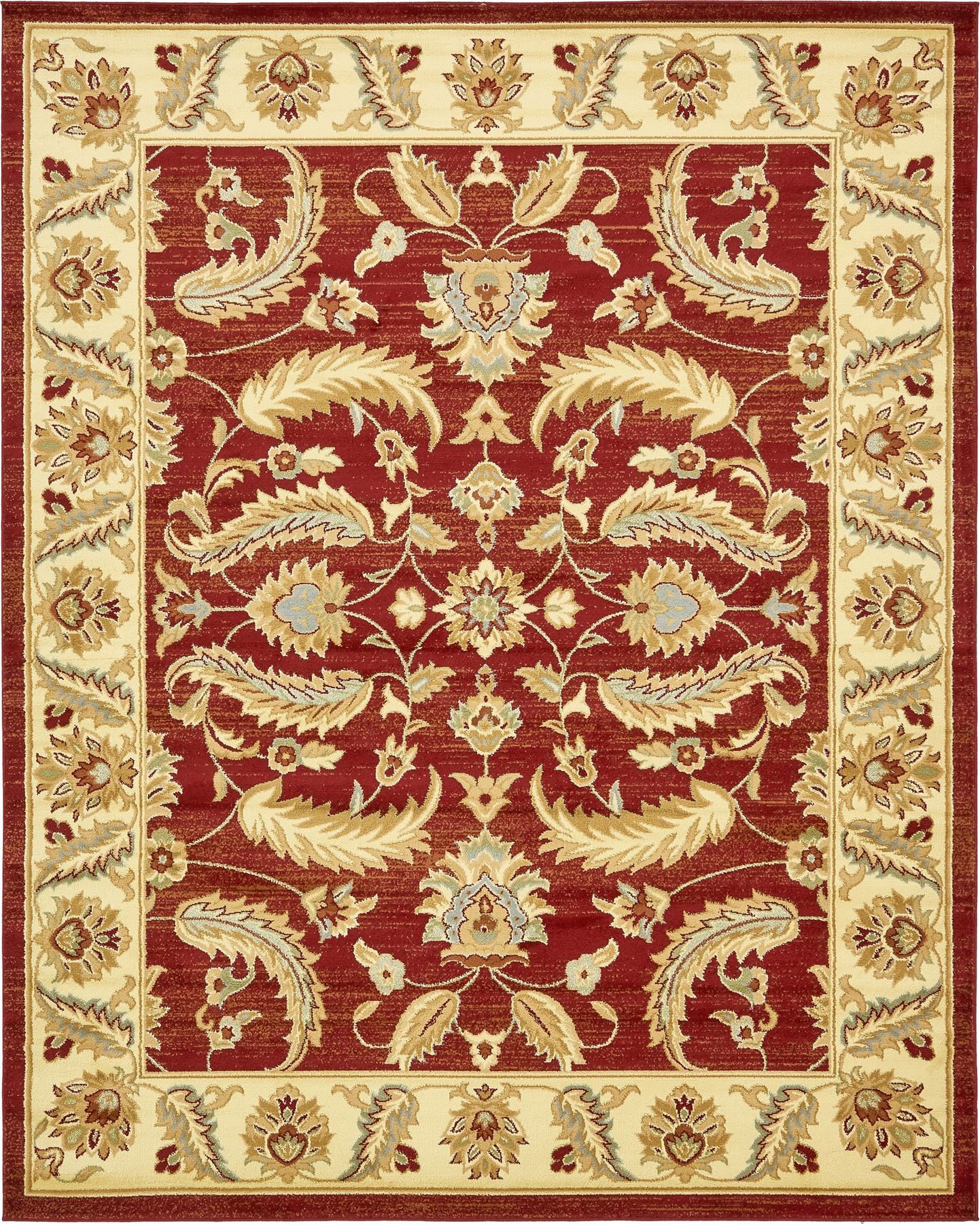 Traditional Style Persian Design Floral Area rug Large ...