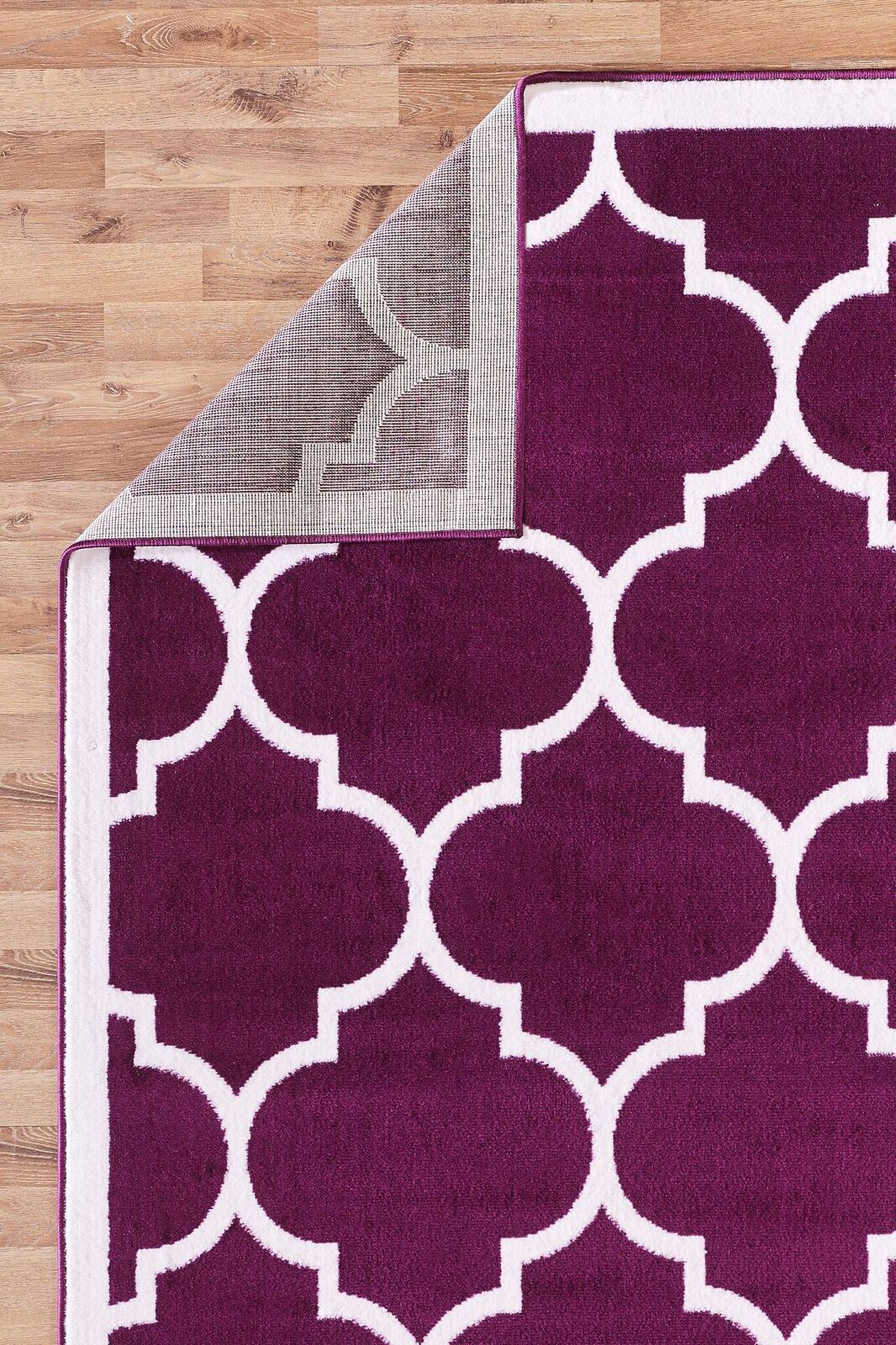 Large Modern Geometric Moroccan Trellis Thin Carpet Purple - Largemoderngeometricmoroccantrellisthincarpetpurple large modern geometric moroccan trellis thin carpet purple - largemoderngeometricmoroccantrellisthincarpetpurple