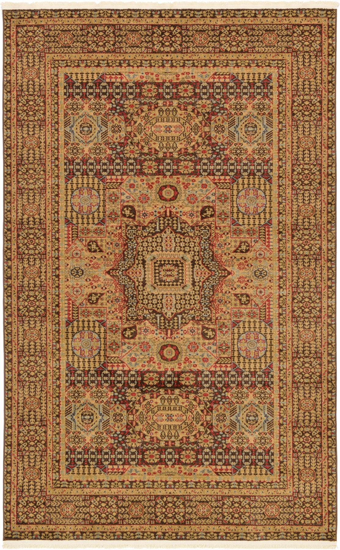 Medallion Carpet Traditional Rugs Floral Area Rug Vintage Style