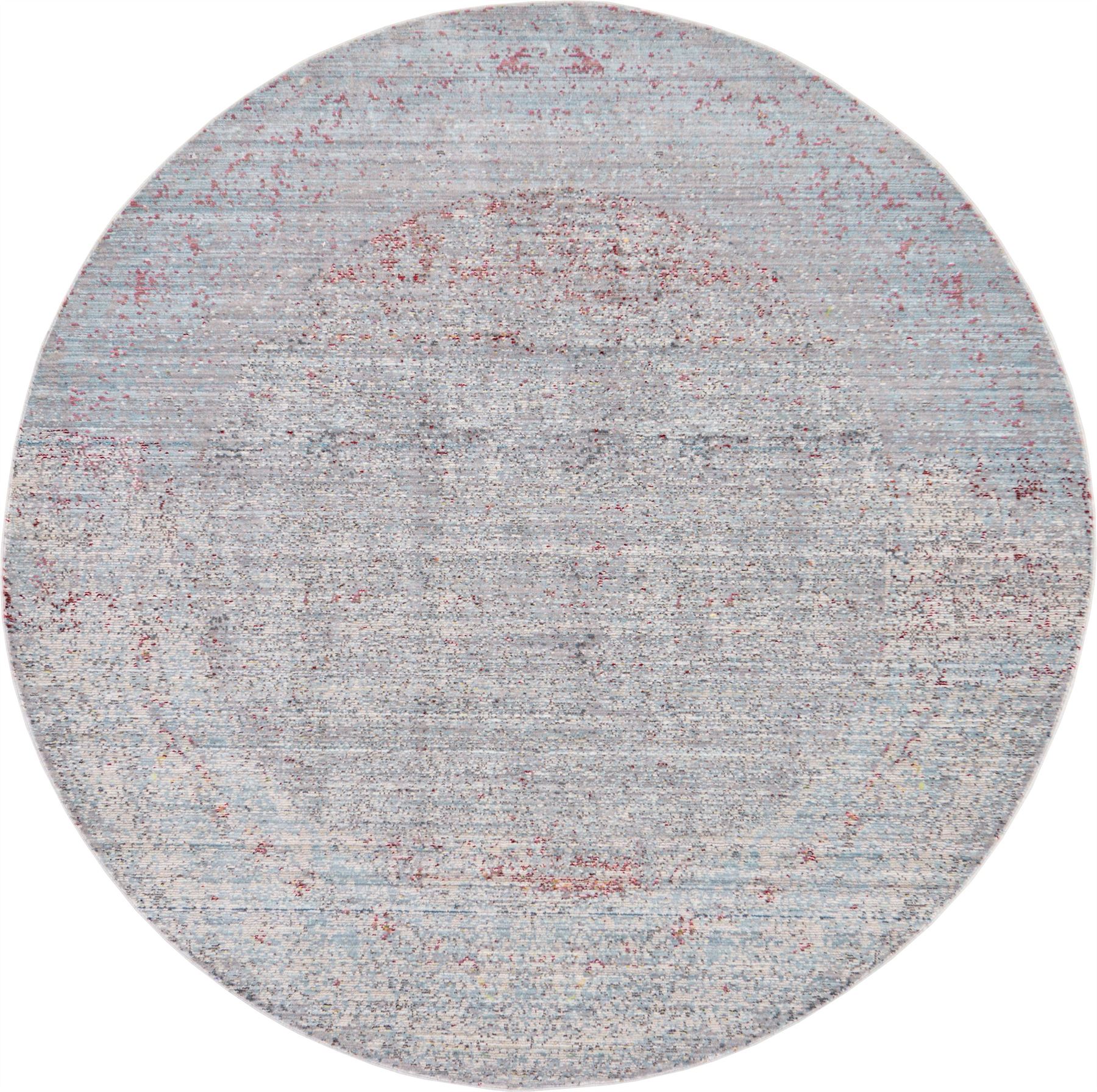 Modern Area Rug Small Round Contemporary Carpet Soft Style