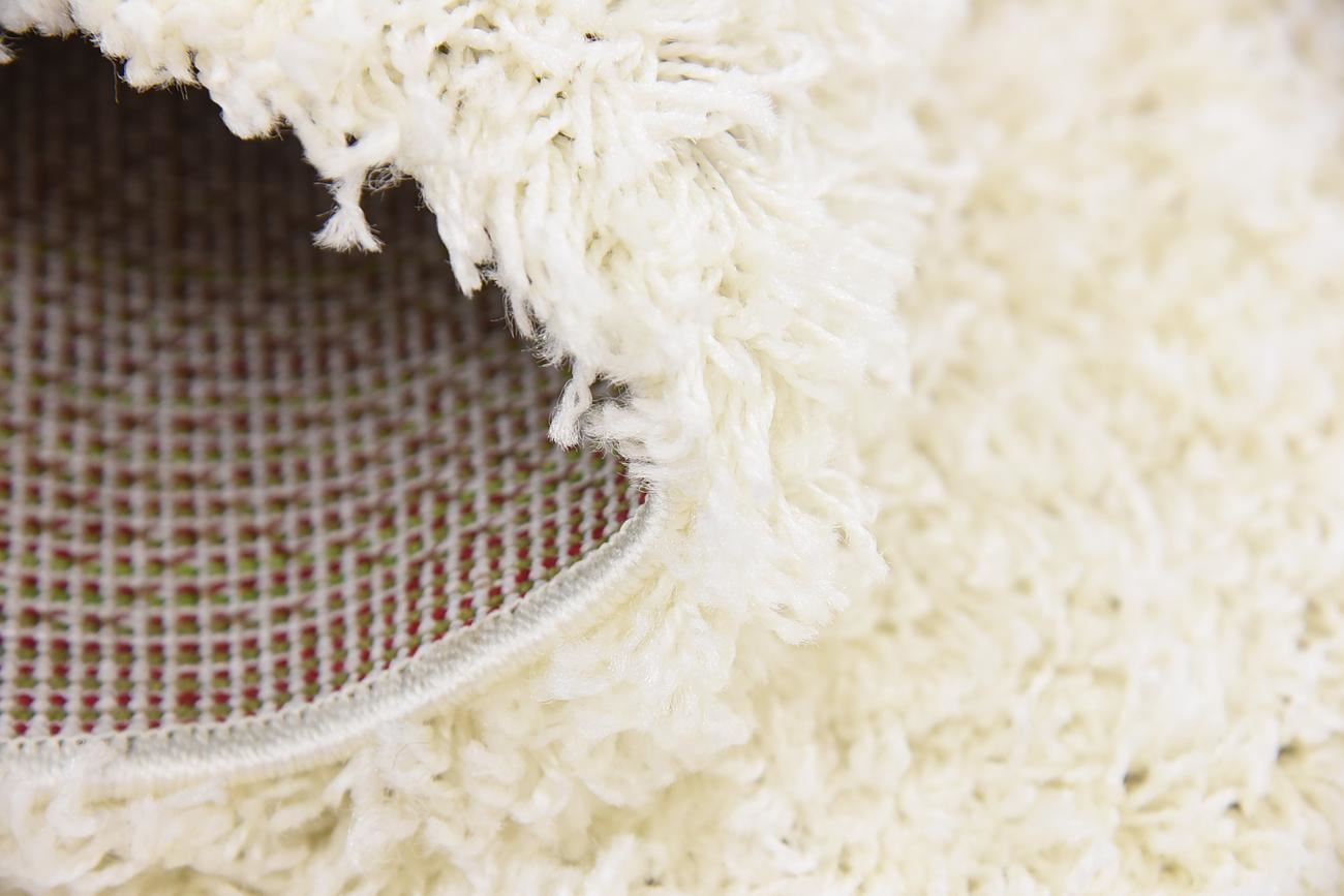 Shaggy Rug White Soft Warm Carpet Modern Rugs Contemporary Plain Fluffy