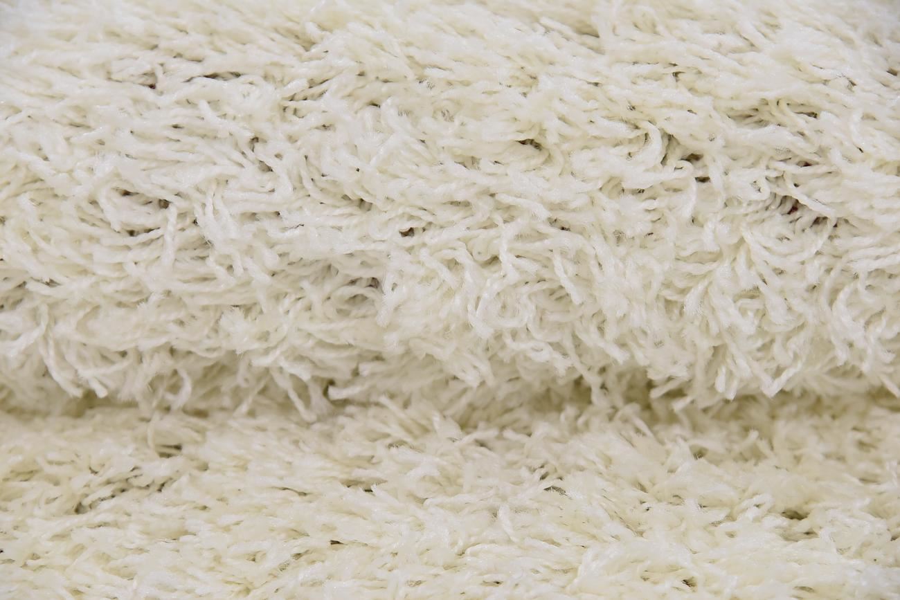 Shaggy Rug White Soft Warm Carpet Modern Rugs Contemporary Plain Fluffy