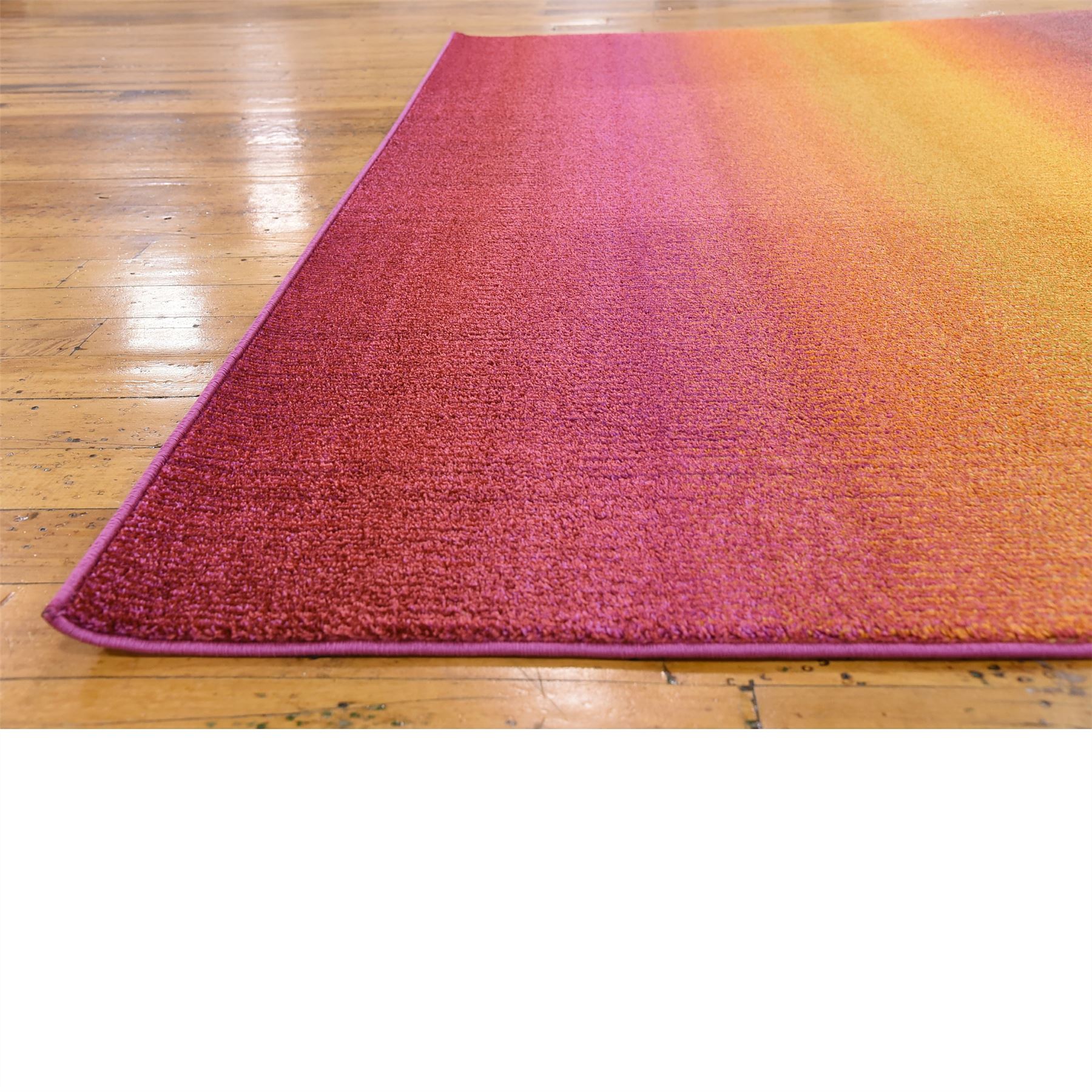 Multi Color Modern Design Area Rug Rainbow Colorful Contemporary Style
