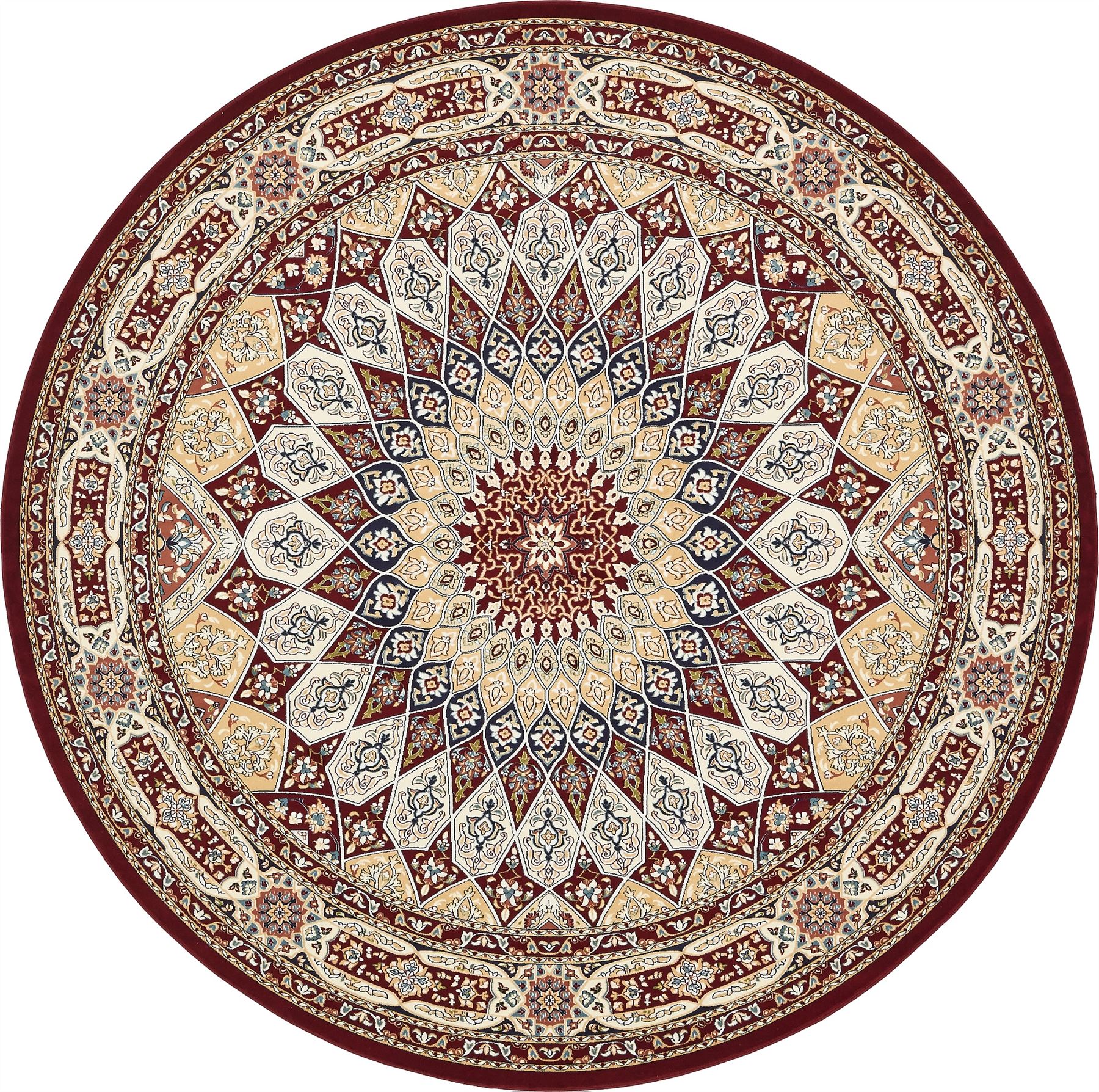 Persian Design Nain Area Rug Traditional Oriental Soft Carept Large