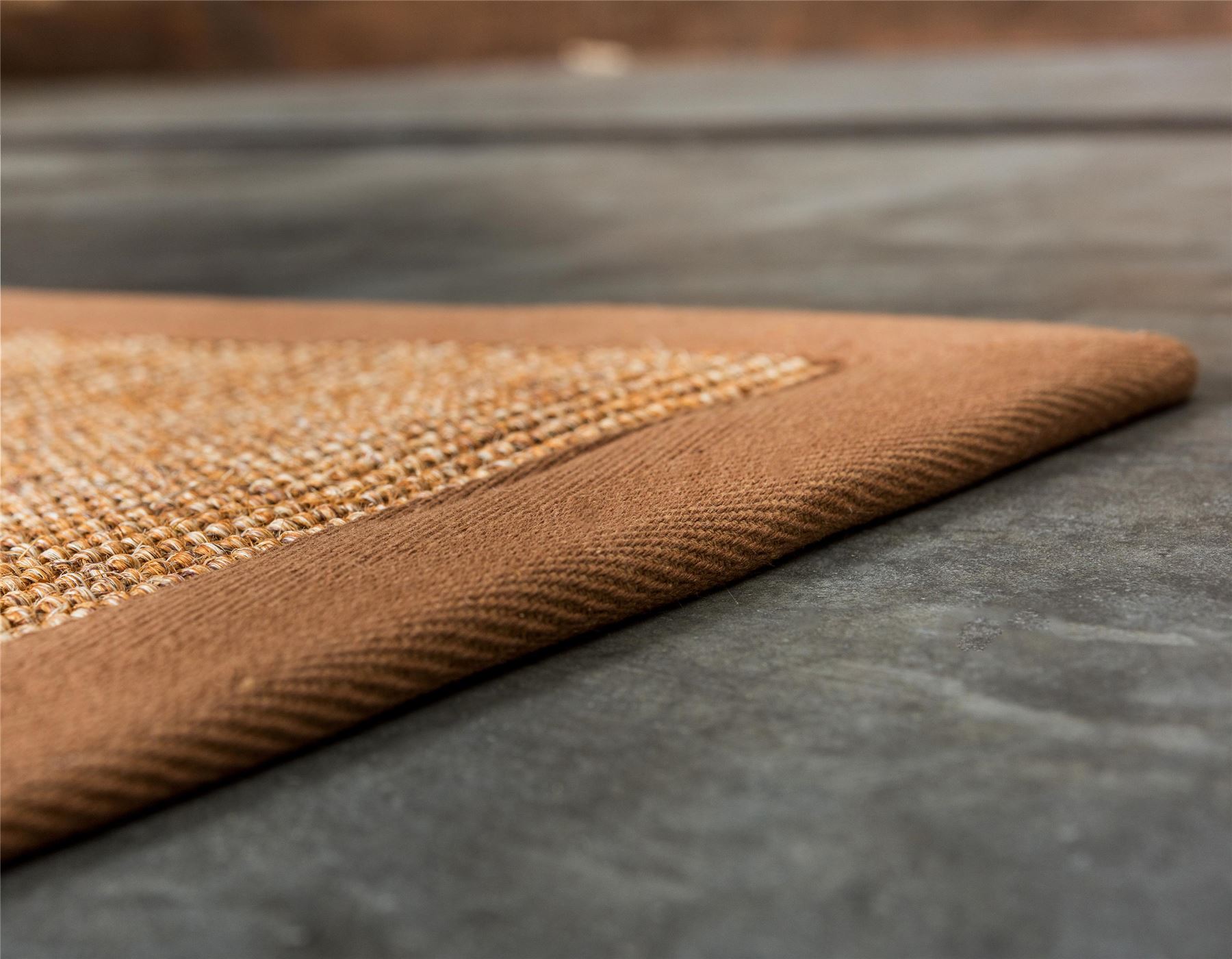 Neutral Contrast Border Woven Sisal Area Rug eBay