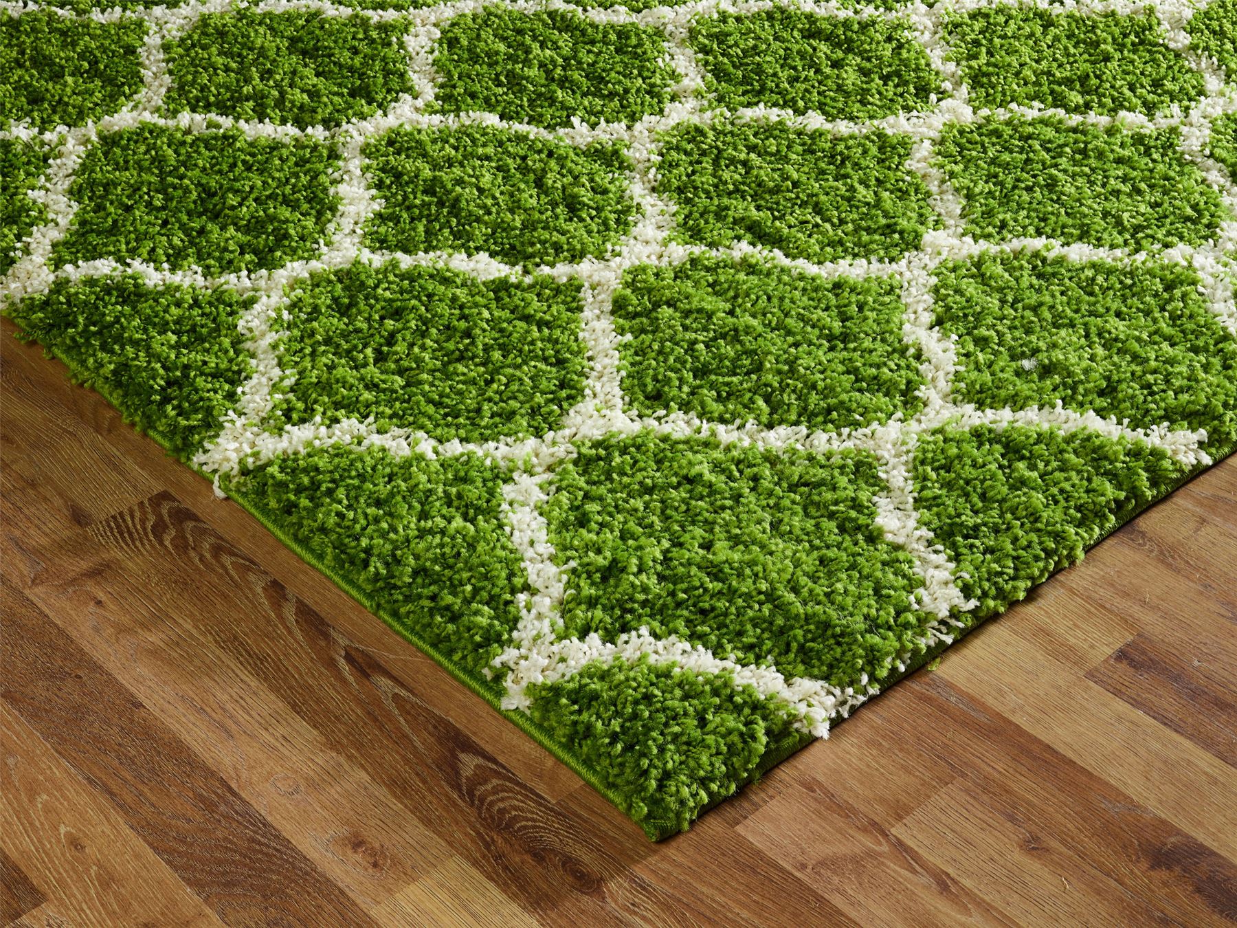 Soft Cosy Green Fluffy Shaggy Rugs Floor Area Carpets 5cm Pile Lounge Room Rug eBay