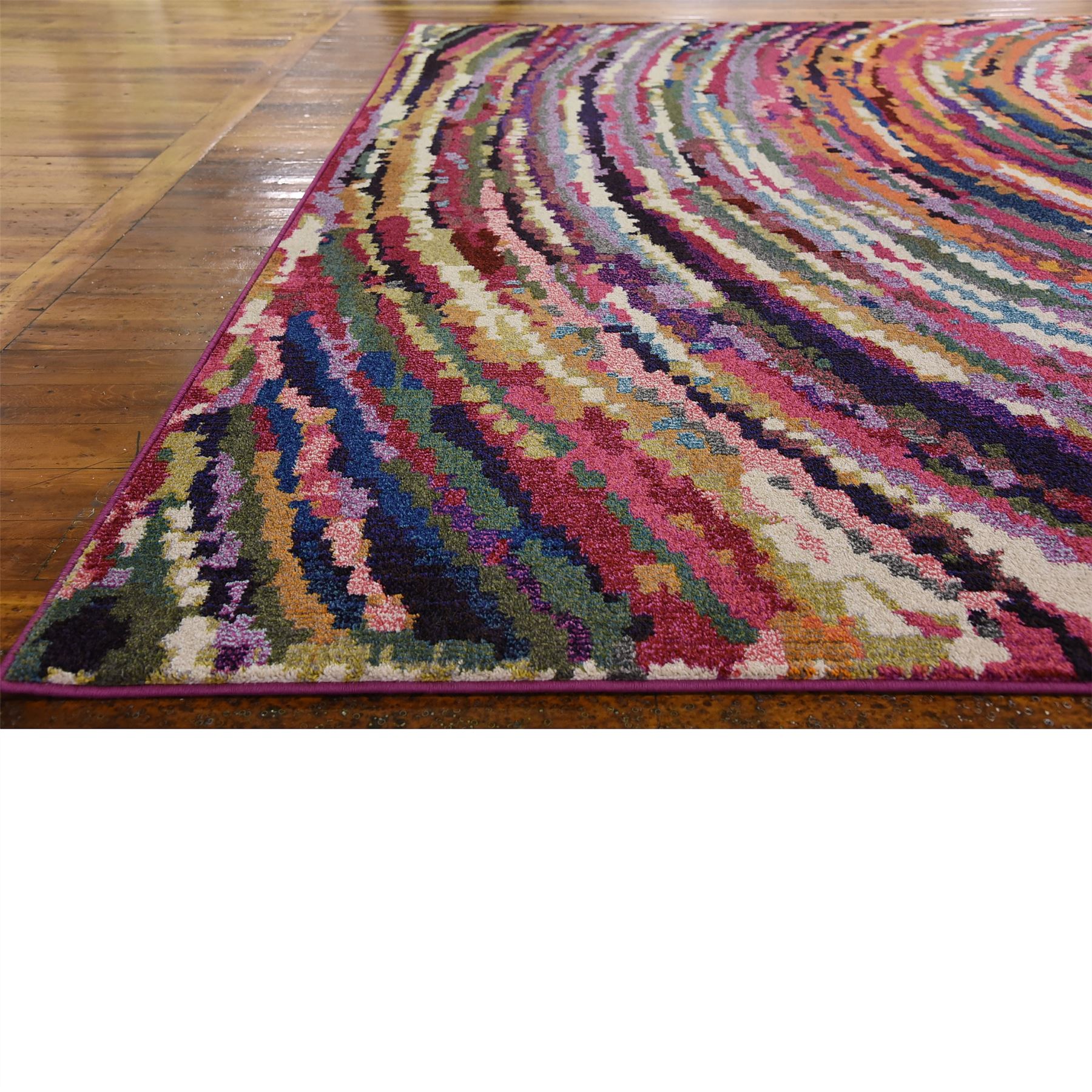 Multi Color Modern Area Rug Colorful Contemporary Large Soft Carpet