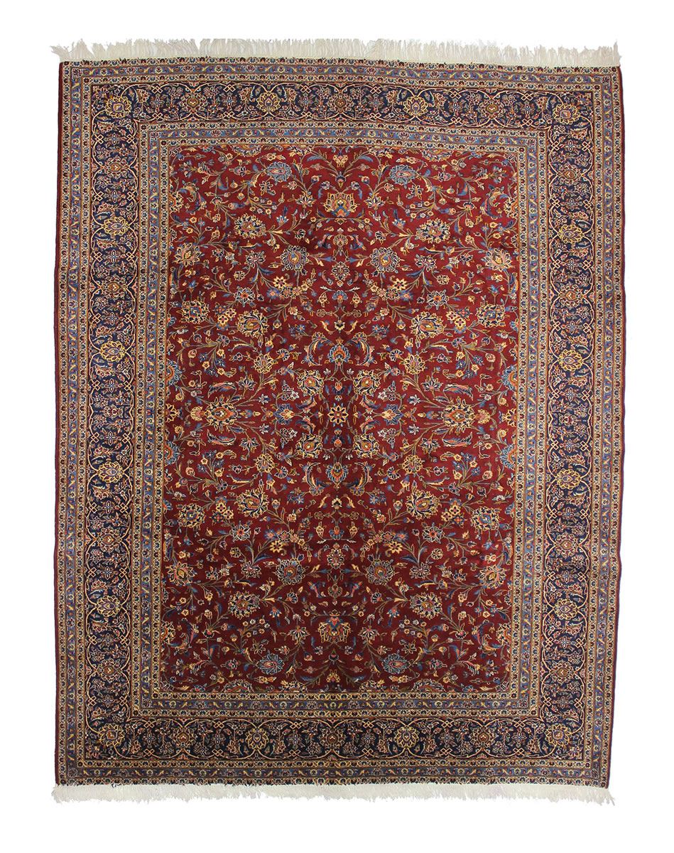 ANTIQUE TRADITIONAL PERSIAN Wool 9.8 X 12.8 HANDMADE RUGS ORIENTAL RUG