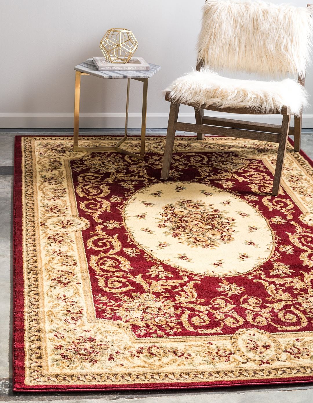 Heritage Area Rug Oriental Carpet Country Style Traditonal Design Soft