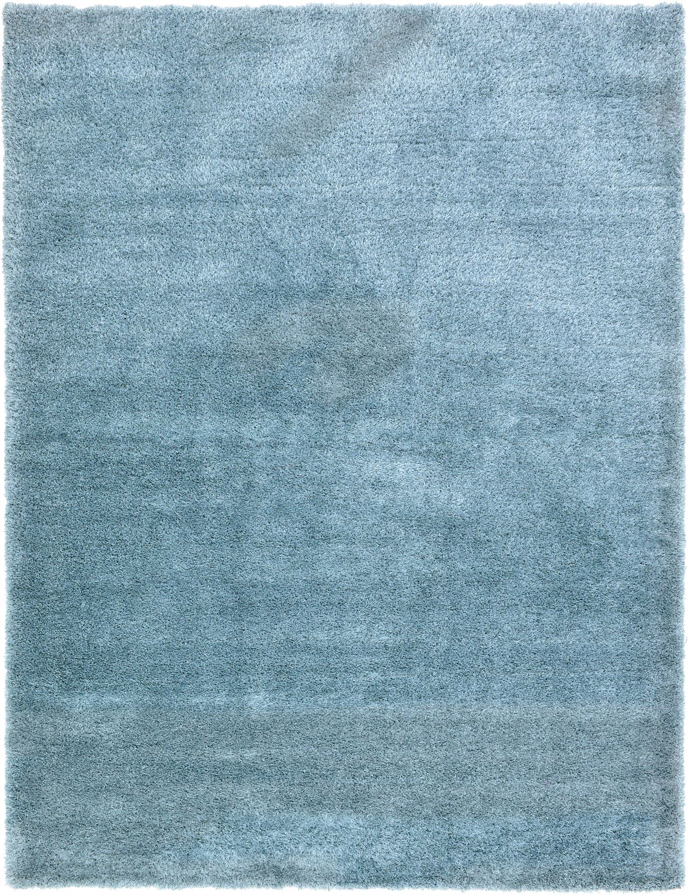 Soft Shaggy Plain Area Carpet Rugs Light Blue 8' 11 x 12' Luxe Solo Rug eBay