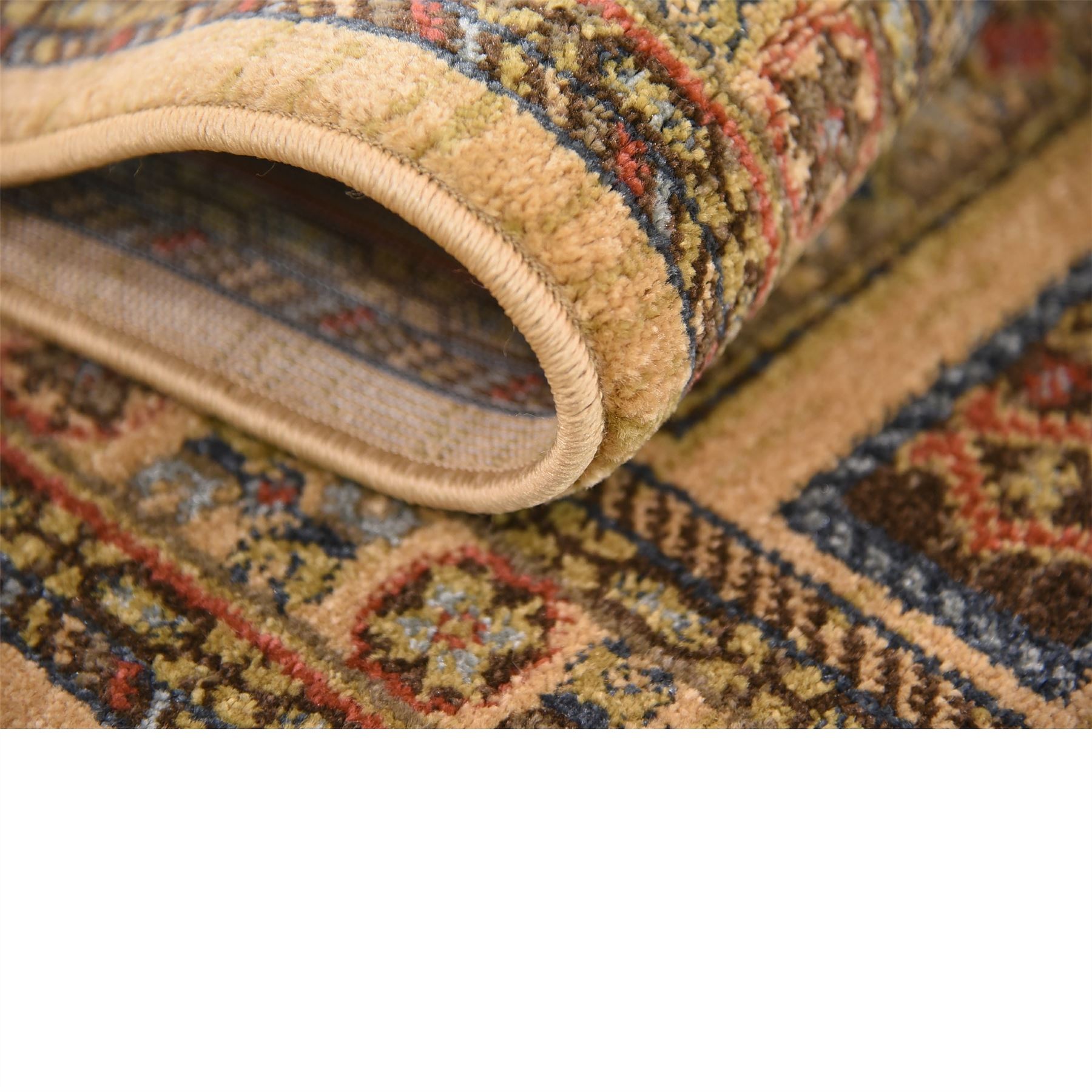 Oriental Modern Area Rug Soft Round Carpet Tribal Contemporary Large