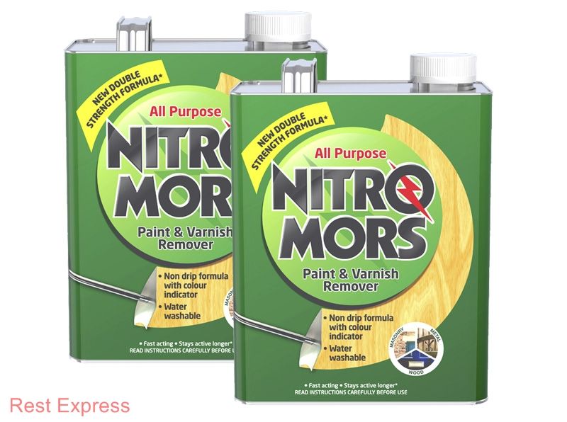 NITROMORS New All Purpose Paint, Varnish Stripper/Remover 2 x 4L (8