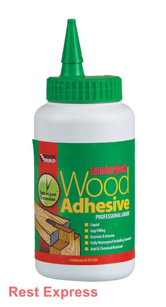 Everbuild Lumberjack 5 minute Expanding Polyurethane PU Adhesive 750g