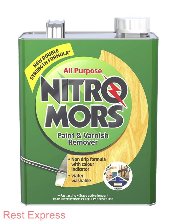 NITROMORS New All Purpose Paint & Varnish Stripper/Remover 4L 4 Litre