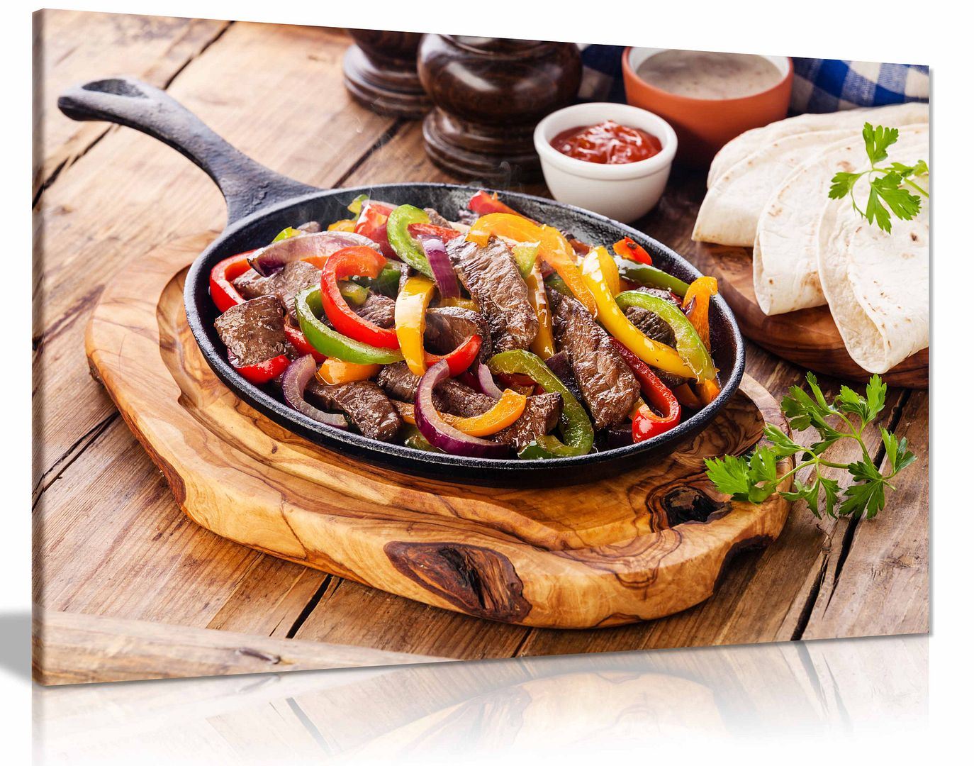 Mexican Restaurant Food Canvas Wall Art Picture Print Home Decor - Picture 3 of 7