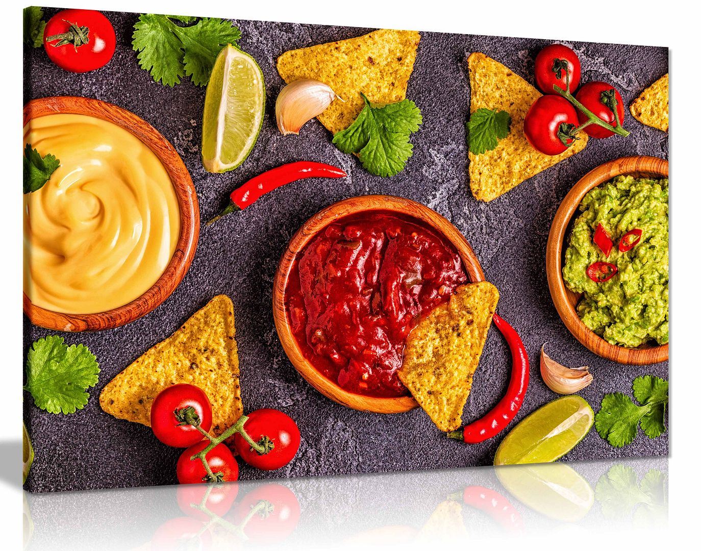 Mexican Restaurant Food Canvas Wall Art Picture Print Home Decor - Picture 2 of 7