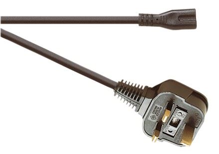 Fig 8 Mains Lead to 3 Pin Uk Plug 3A (Len (m) 1 Packing Bulk)