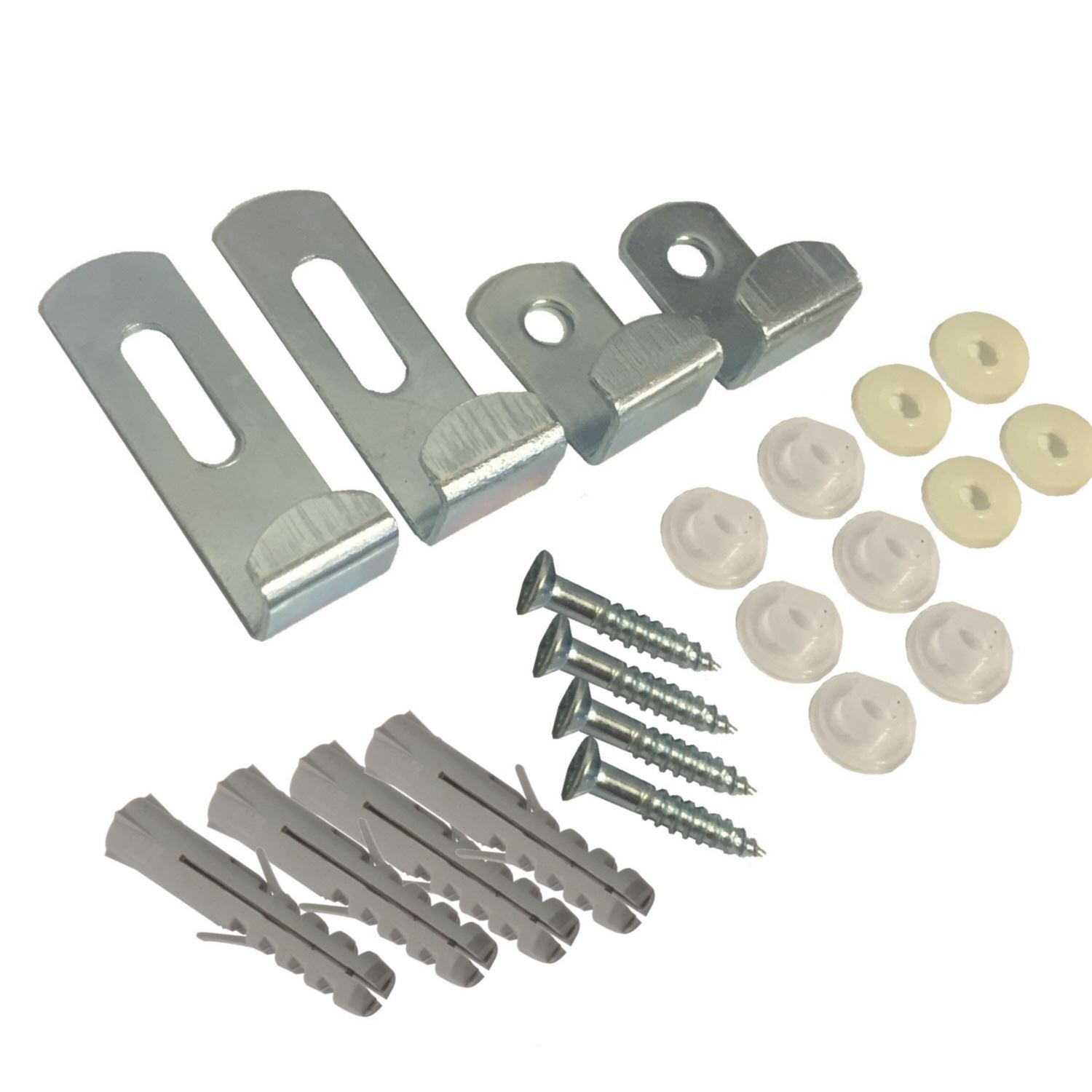 Mirror Clips, And Fixings Set Of 4 Fort Fasteners® eBay