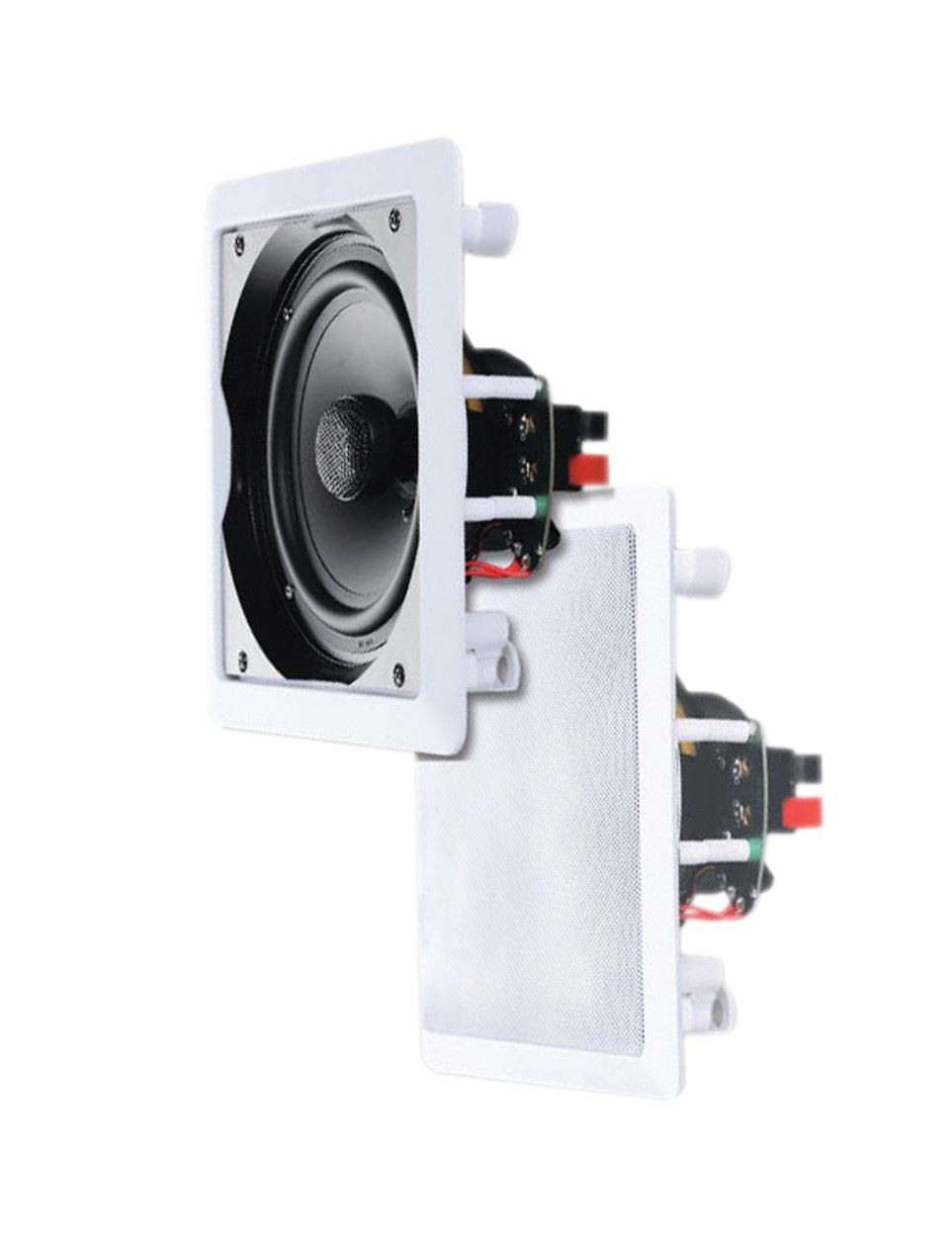 EAudio Square Ceiling Speakers With Tweeter (Size 5 Inch Peak Power W