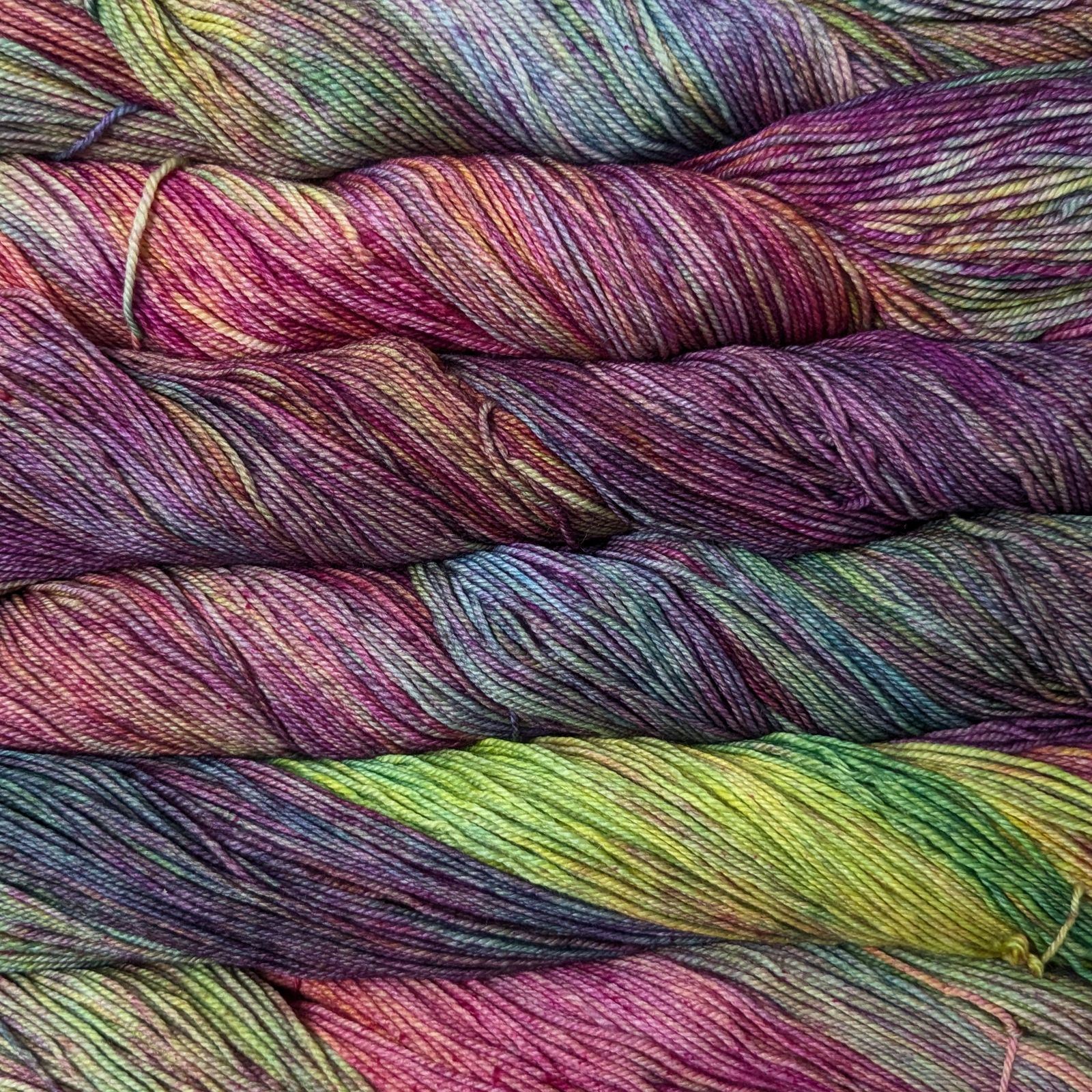 Calcetín Malabrigo Superwash Merino teñido a mano hilo de tejer lana 100 g gama completa - Imagen 8 de 81